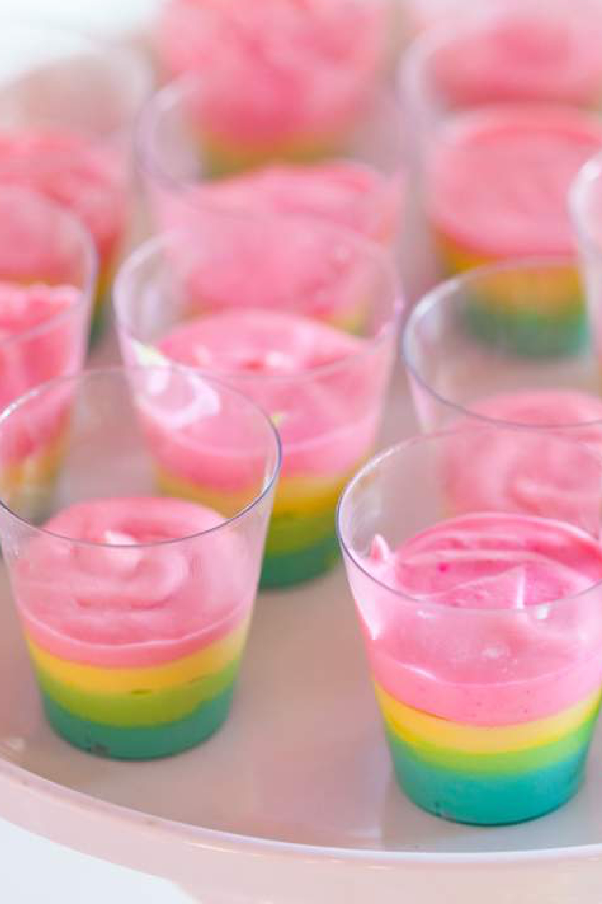 Rainbow Jello