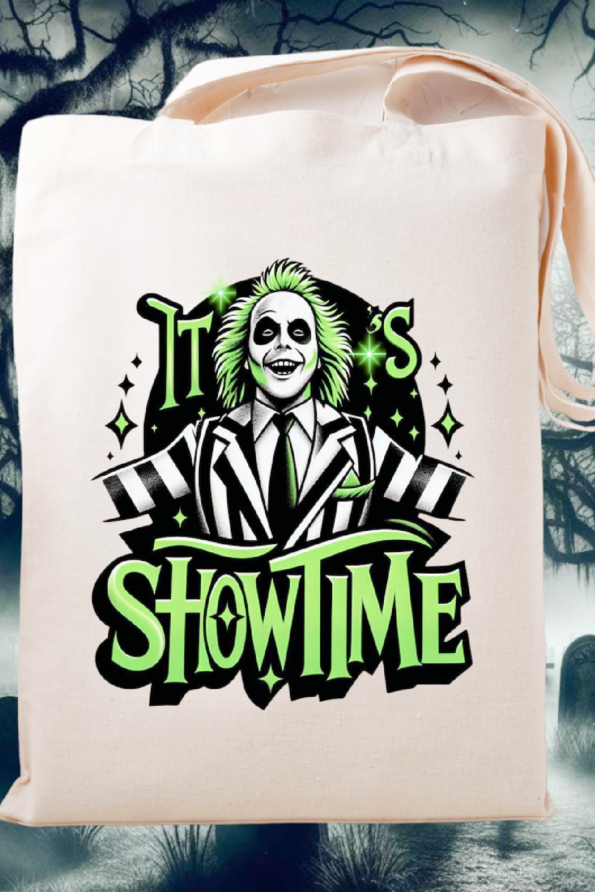 Beetlejuice Tote Bag