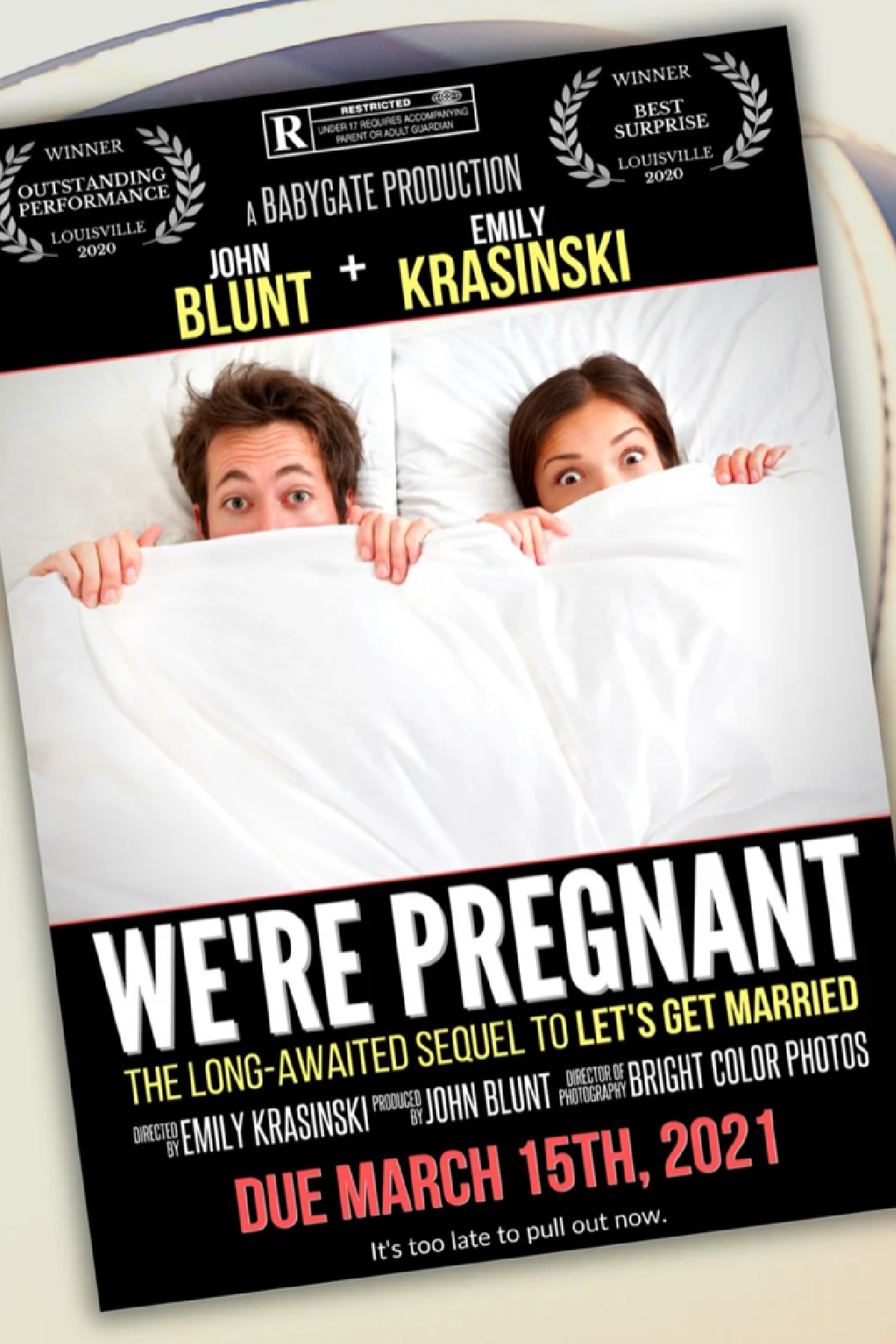 Digital Pregnancy Announcements - Movie Poster