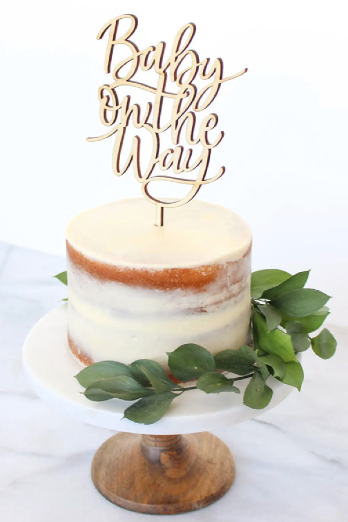 Digital Pregnancy Announcements - Say it with a Cake