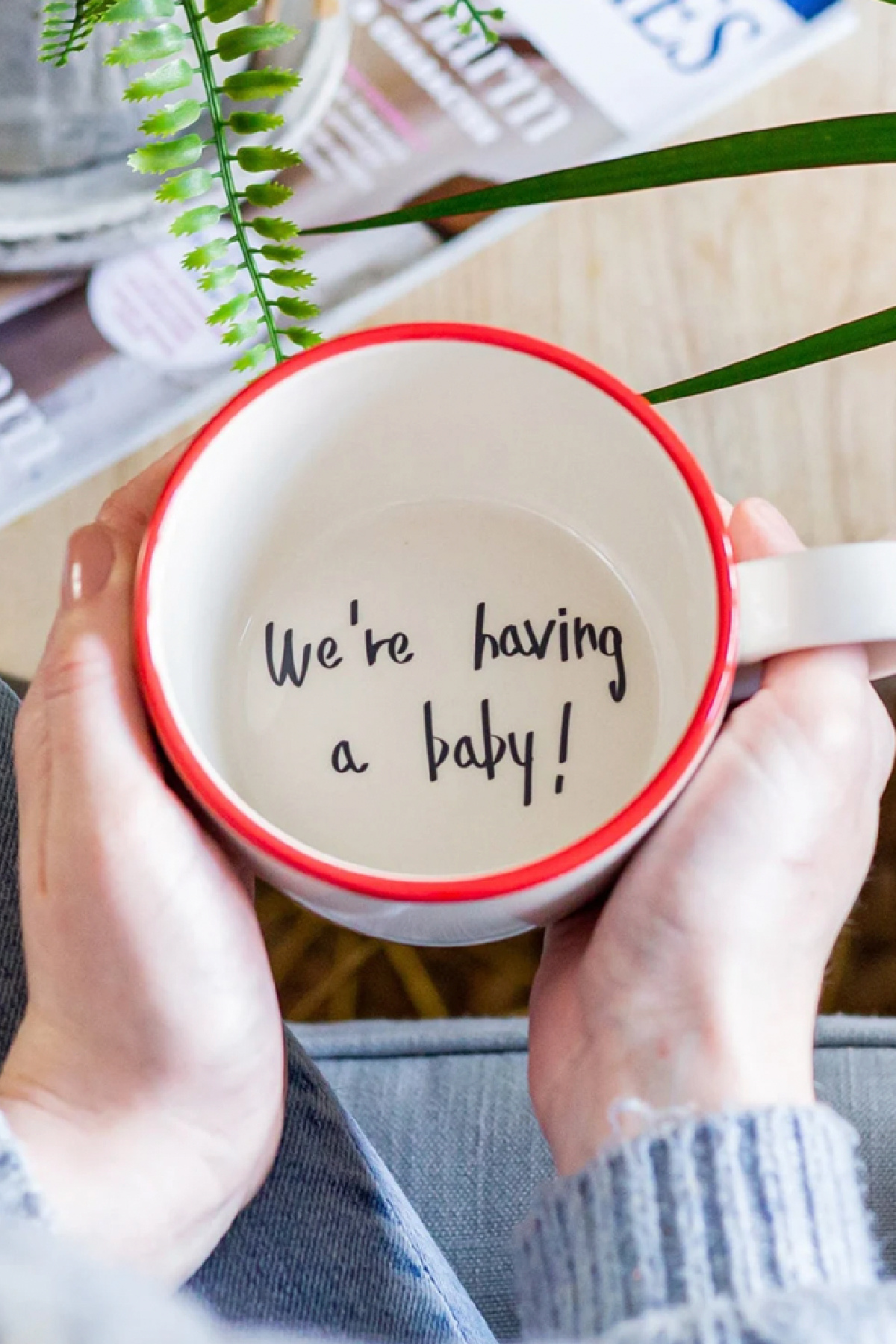 Digital Pregnancy Announcements - Say it with a Mug