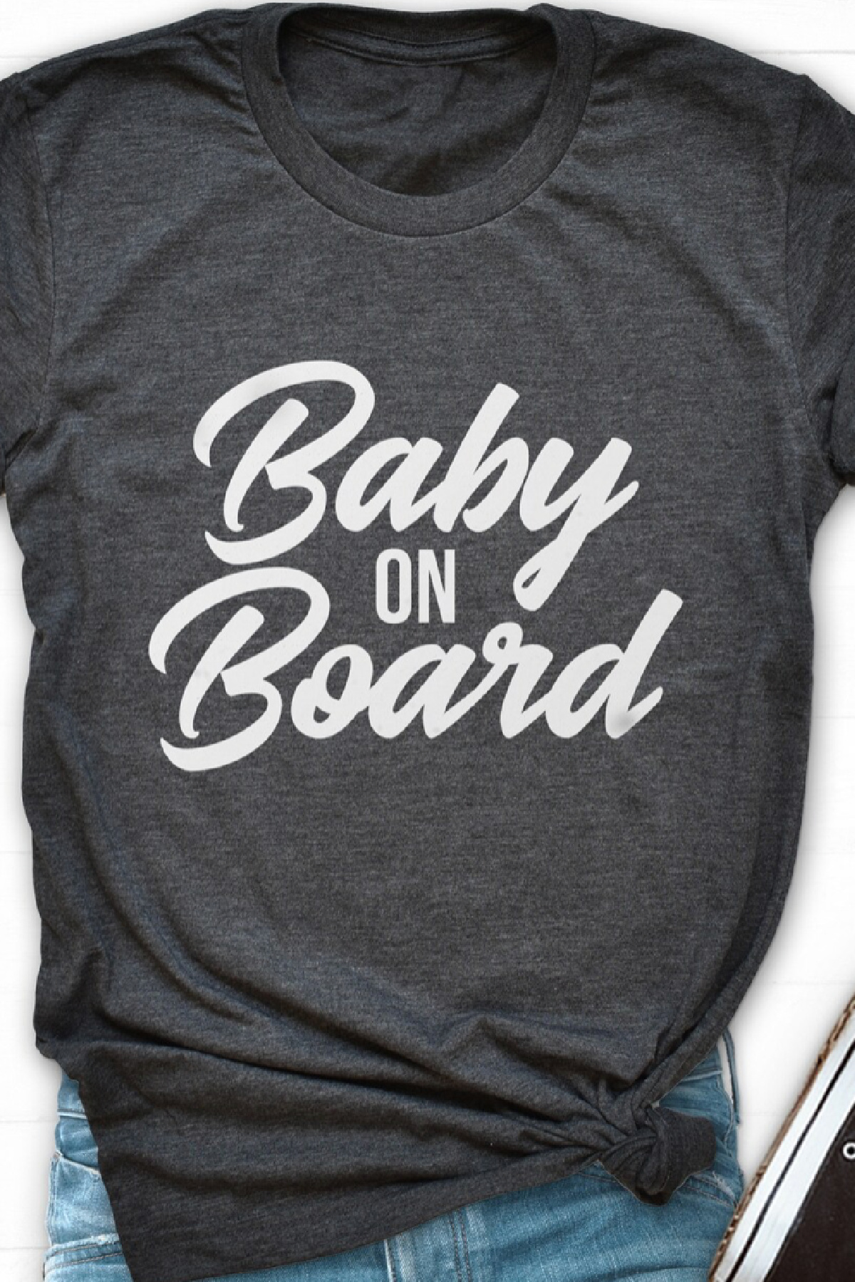 Digital Pregnancy Announcements - 'Baby on Board' T-Shirt