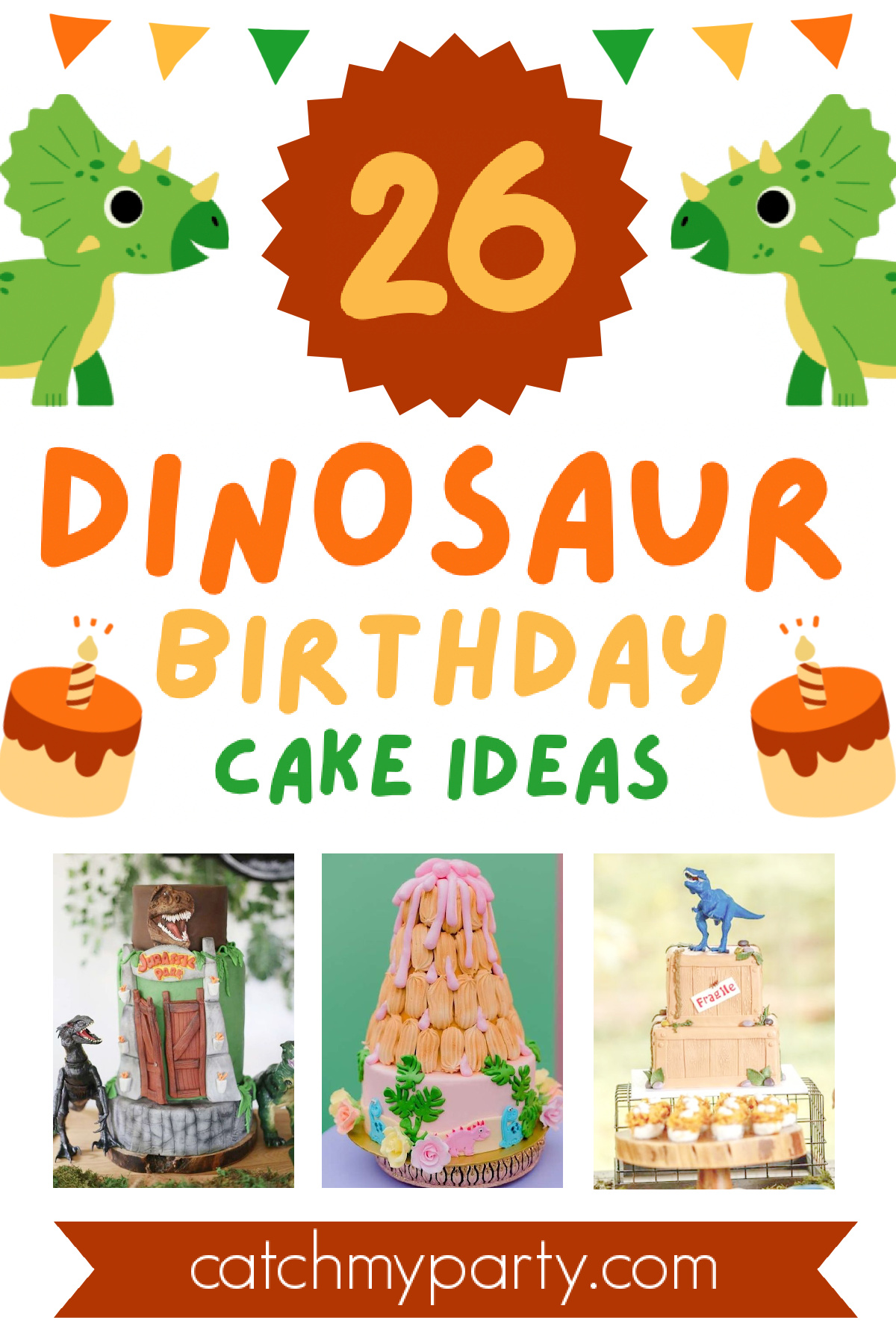 26 Fab Dinosaur Birthday Cake Ideas