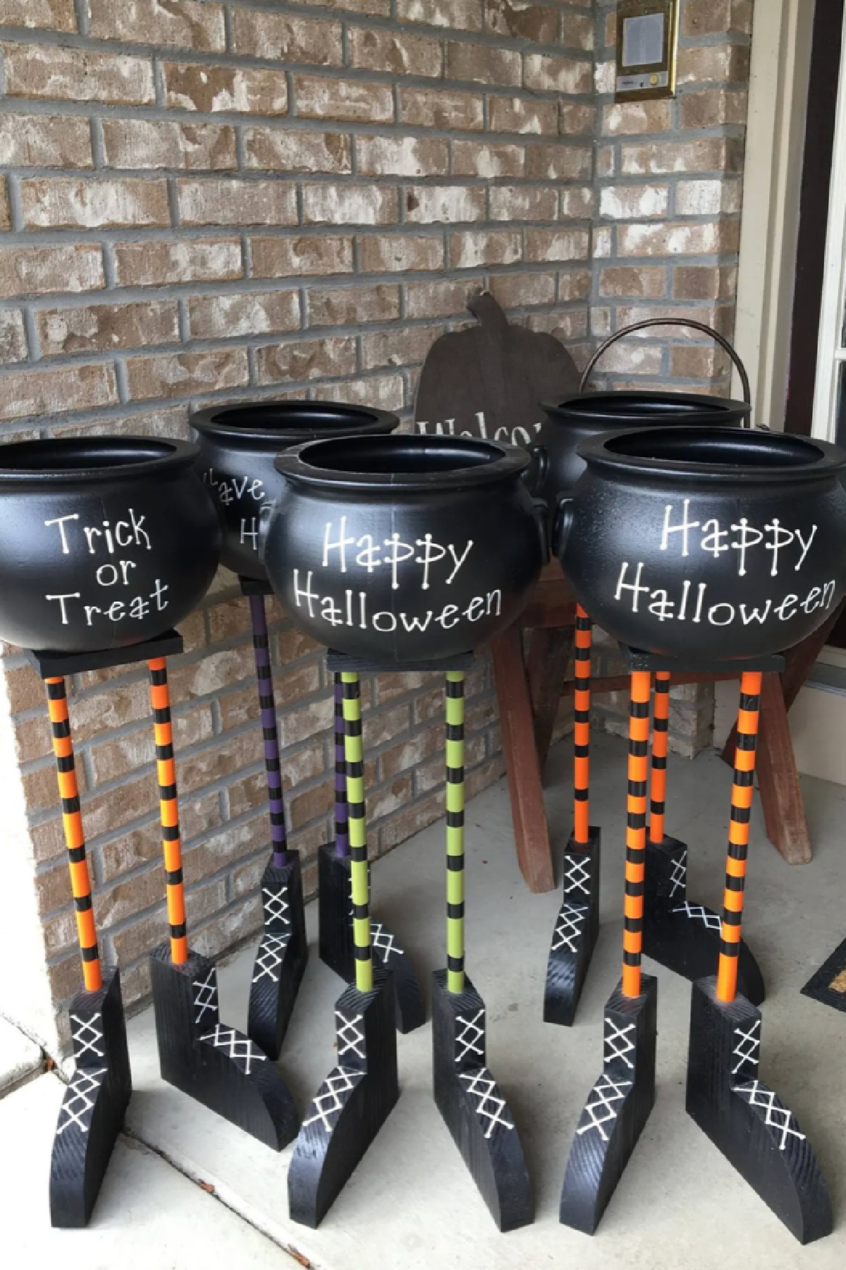 Witch Leg Candy Bowls