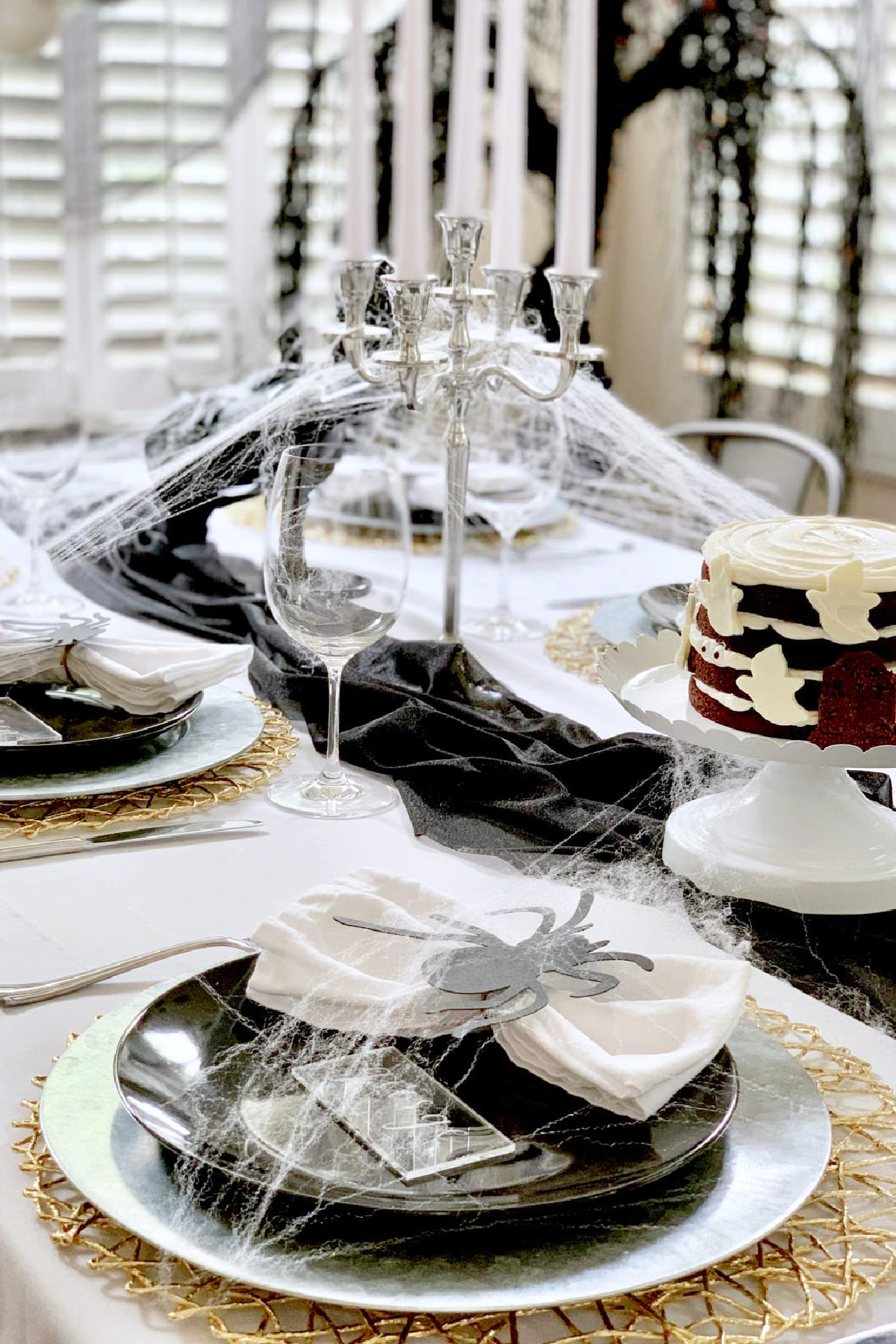 Halloween Table Settings