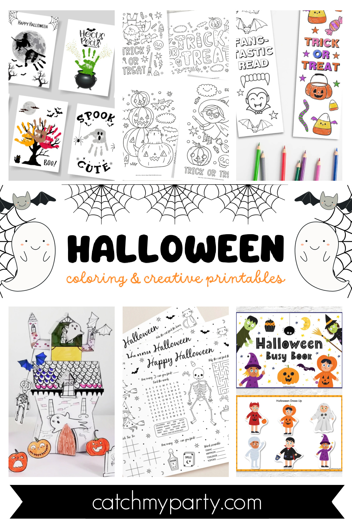 Halloween Coloring & Creative Printables Halloween Coloring & Creative Printables