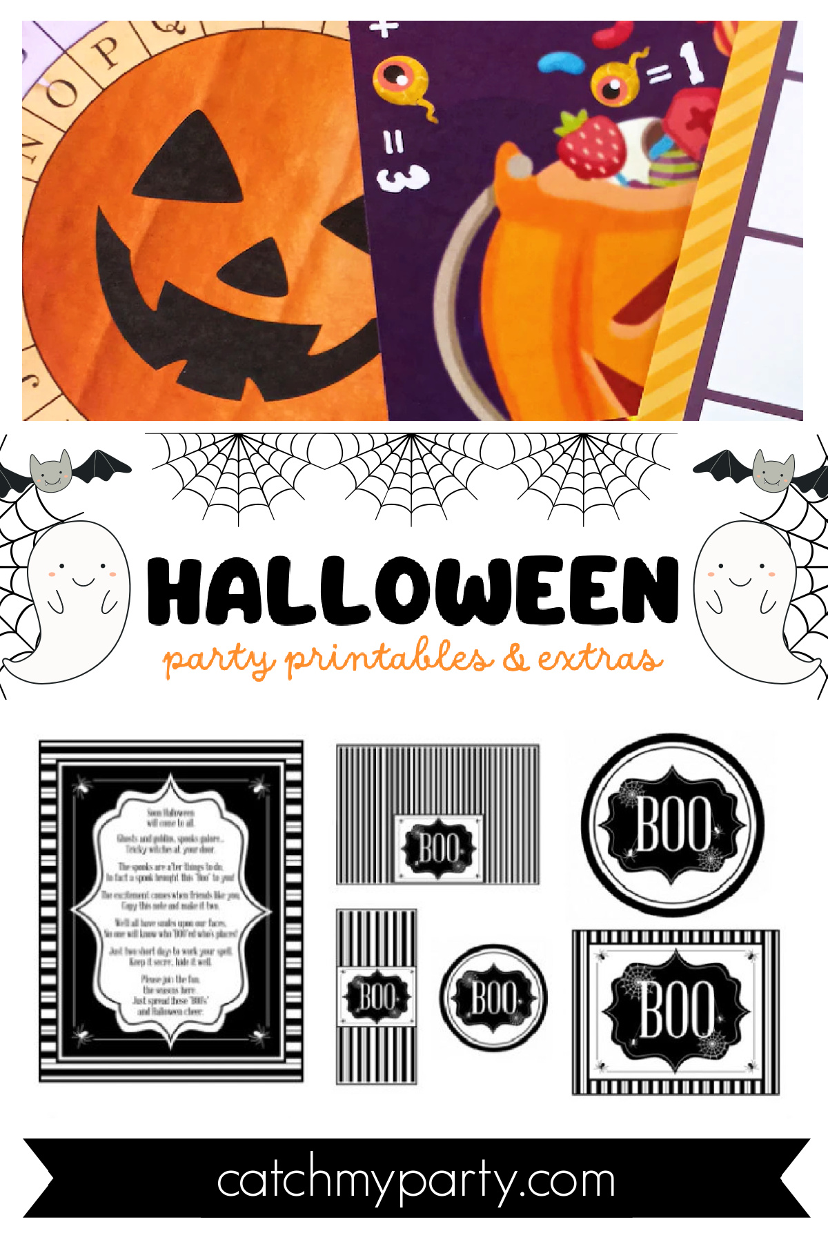 Halloween Party Printables & Extras Halloween Party Printables & Extras