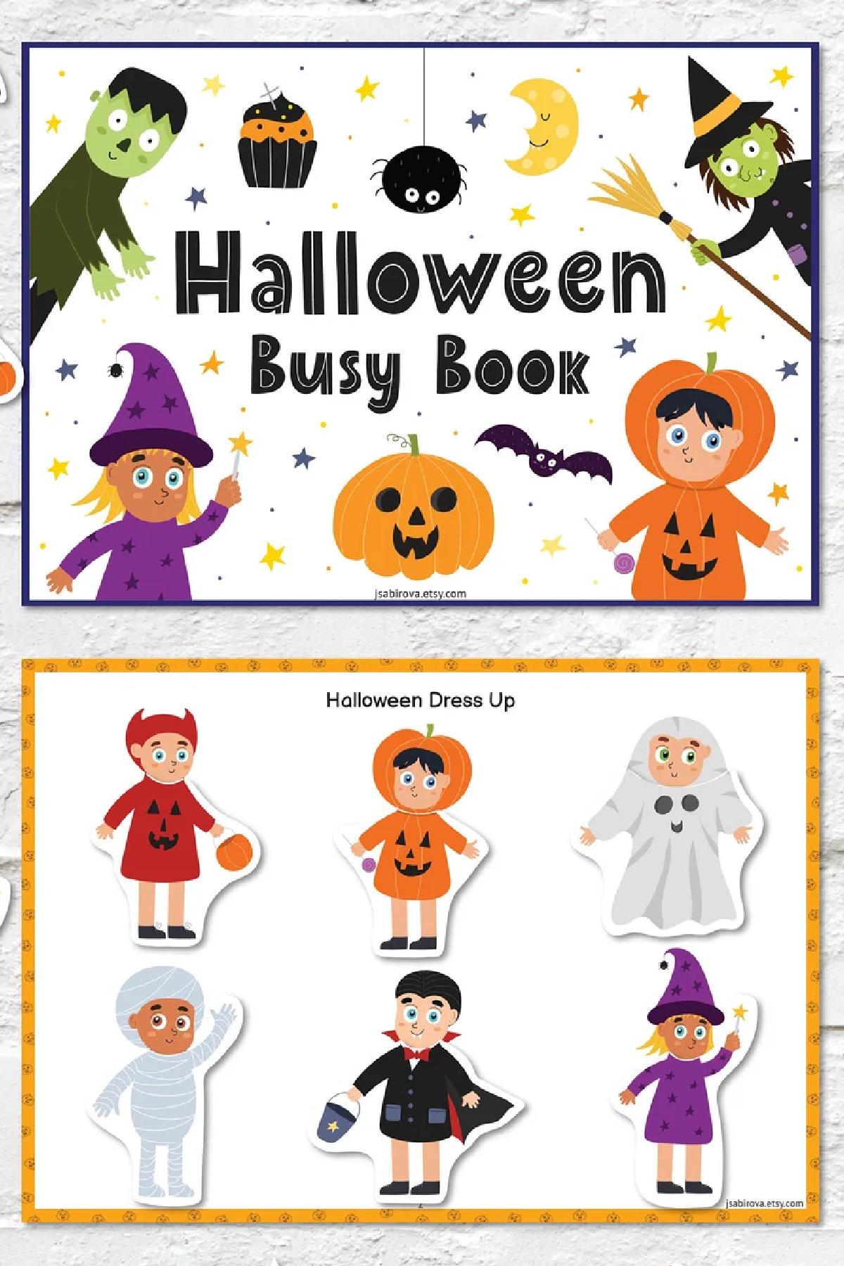 Halloween Printable Busy Book