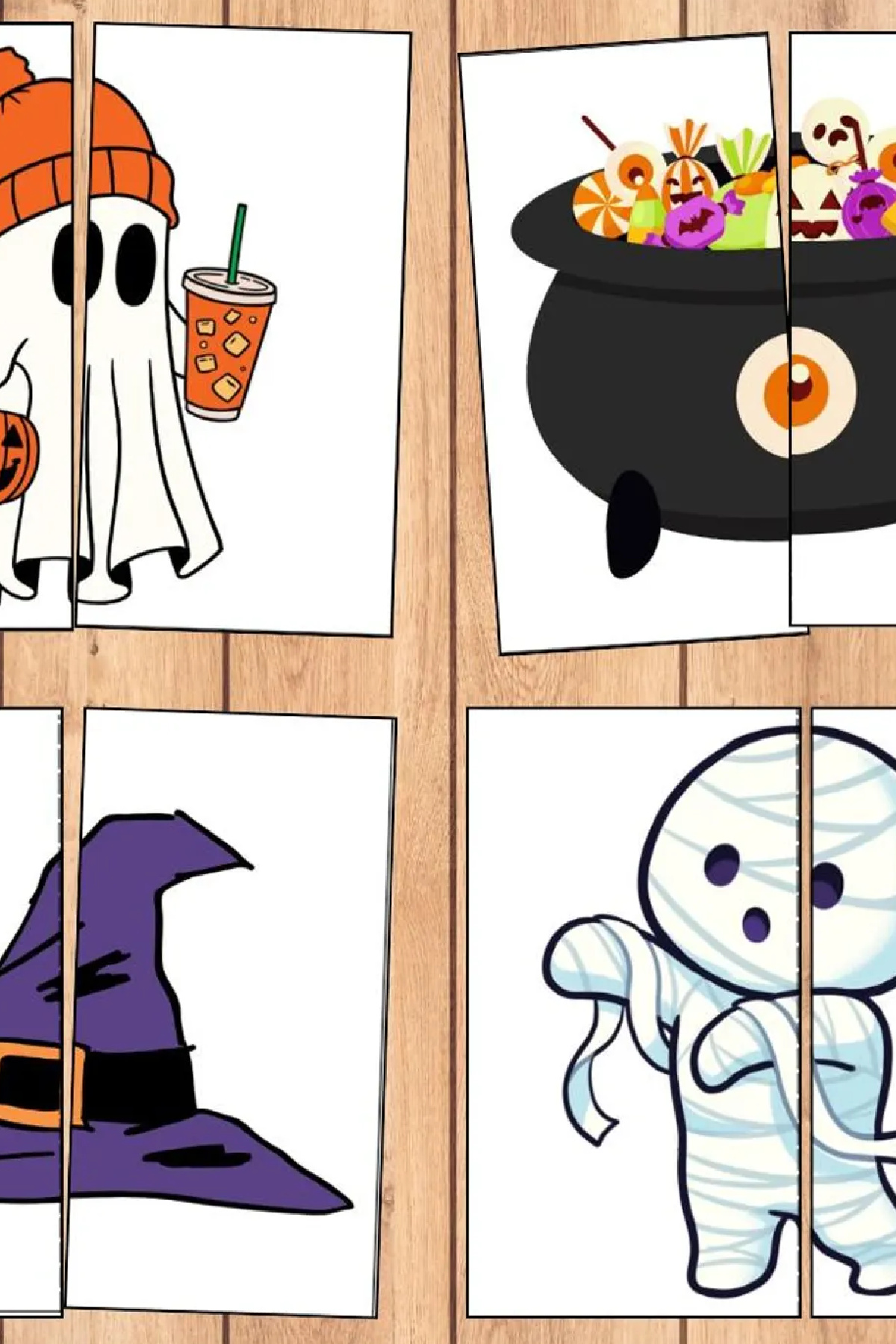 Printable Halloween Matching Cards Game