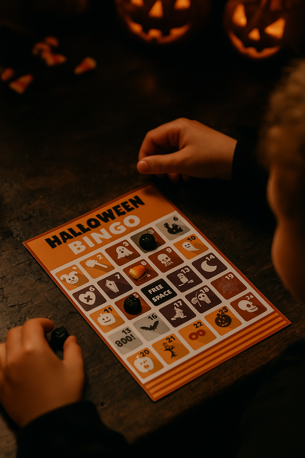 FREE Printable Halloween Bingo | CatchMyParty.com