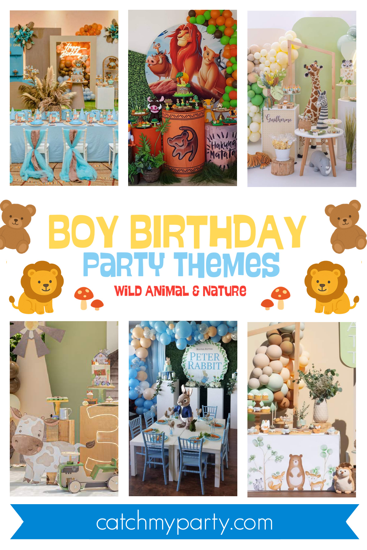🐾 Wild Animal & Nature Party Ideas – Great for Little Explorers 🐾 Wild Animal & Nature Party Ideas – Great for Little Explorers