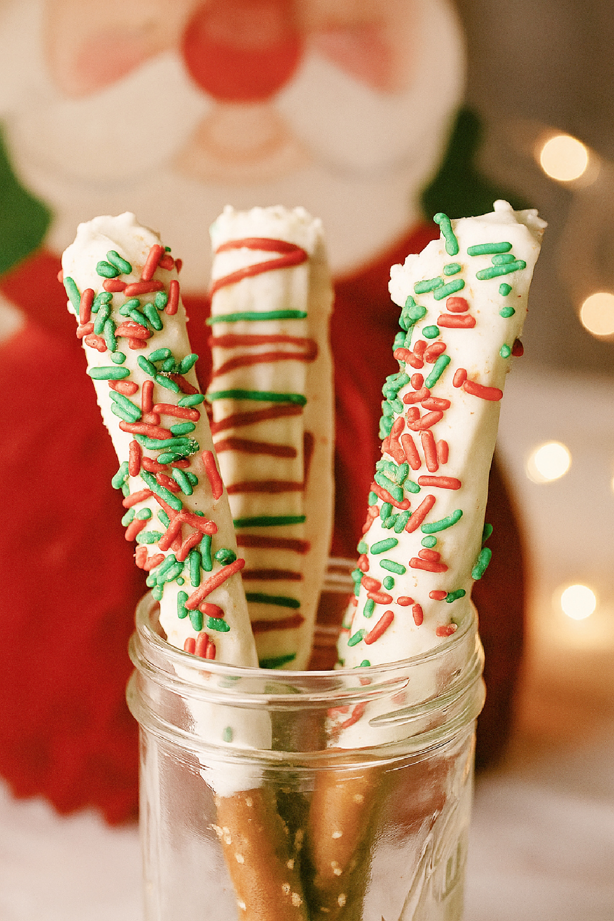 Christmas Pretzel Rods Christmas Pretzel Rods