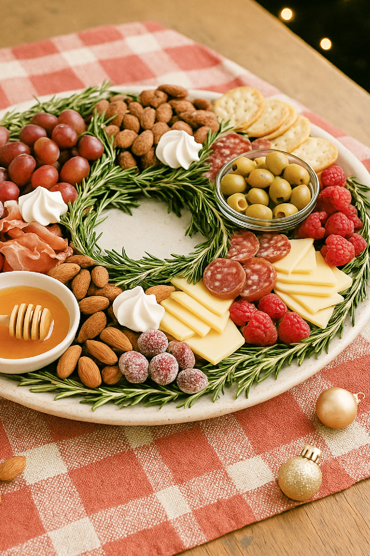 Christmas Wreath Charcuterie Board Christmas Wreath Charcuterie Board