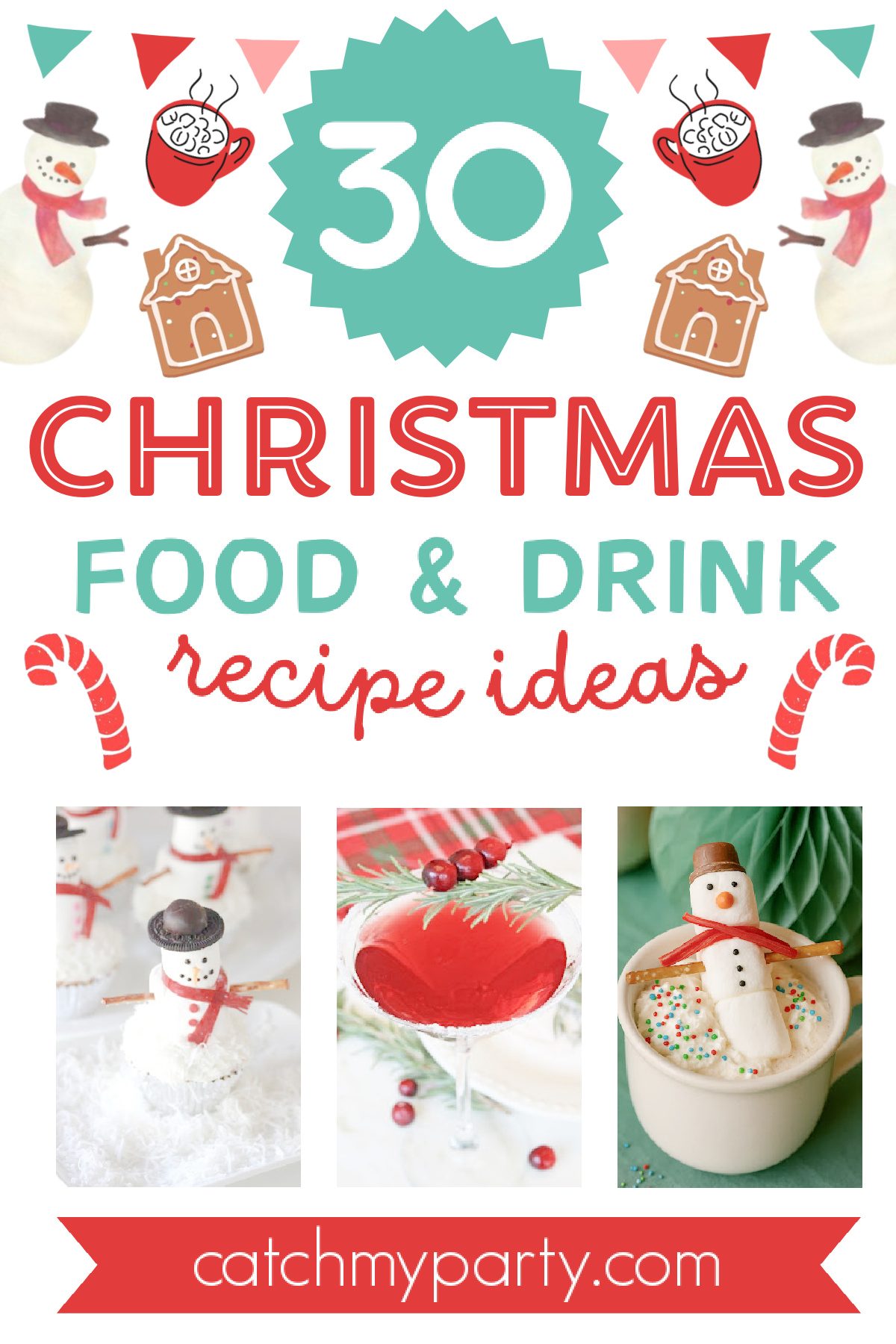 Christmas Food and Drink Ideas for Parties (Tasty & Easy!) Christmas Food and Drink Ideas for Parties (Tasty & Easy!)