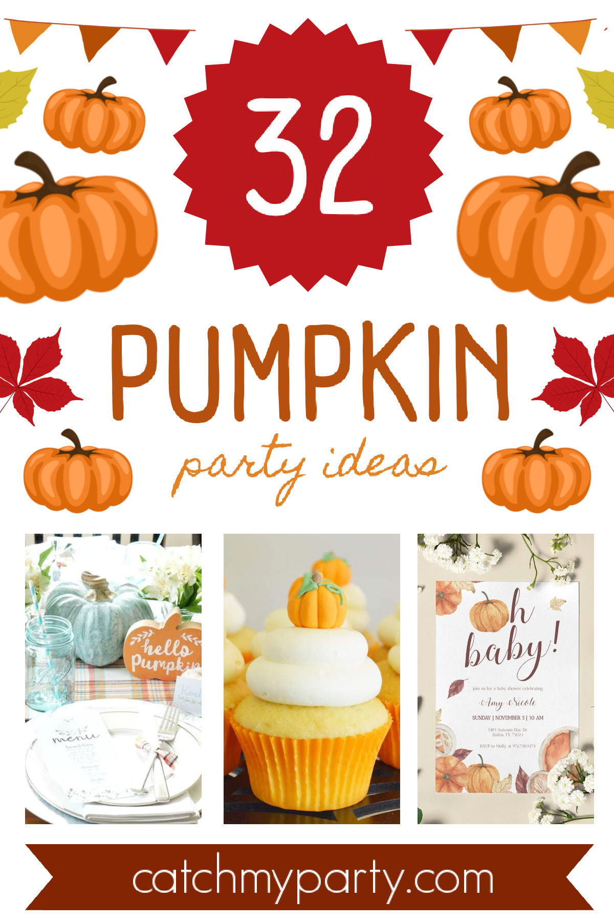 32 Amazing Pumpkin Party Ideas!