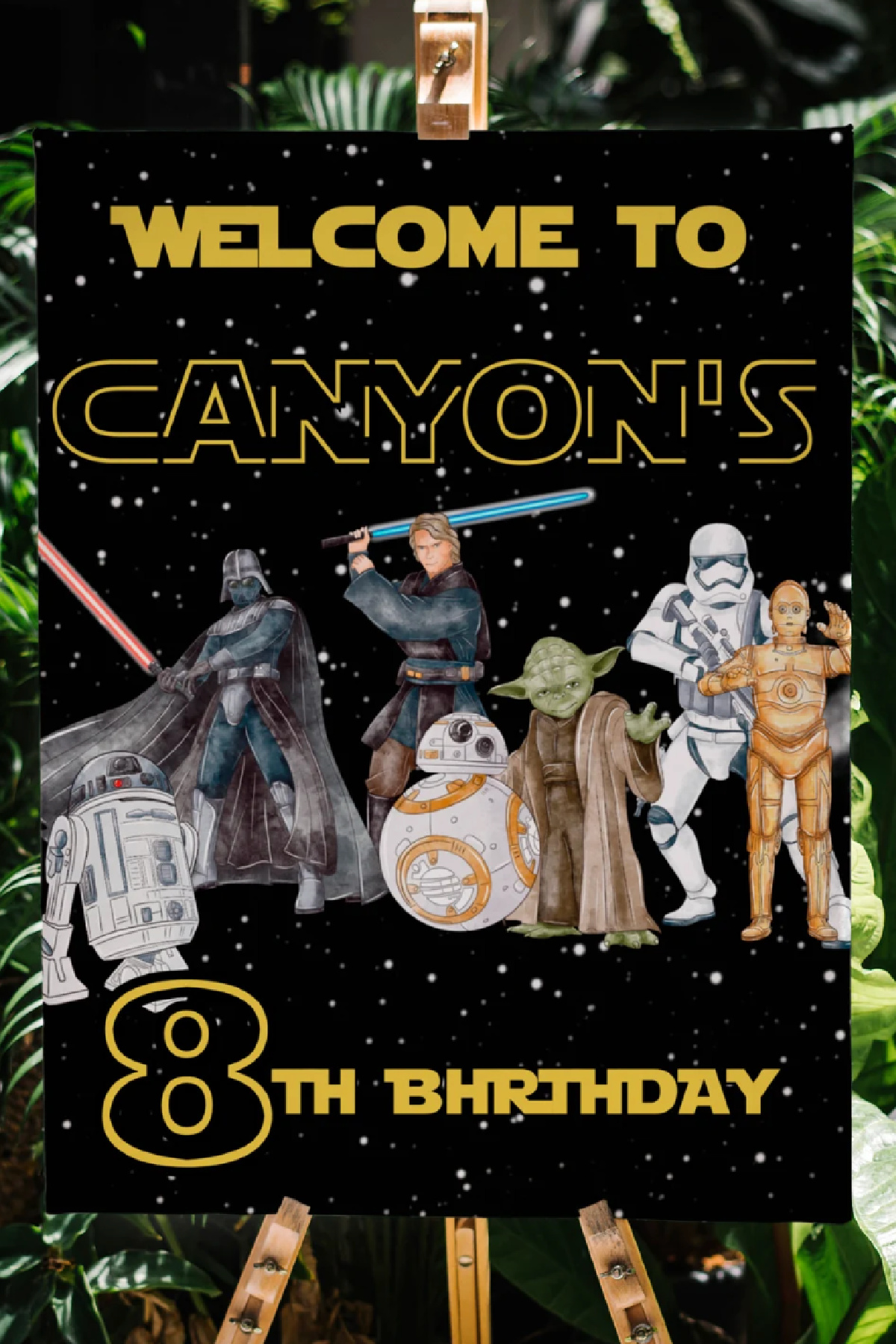 Star Wars Welcome Poster