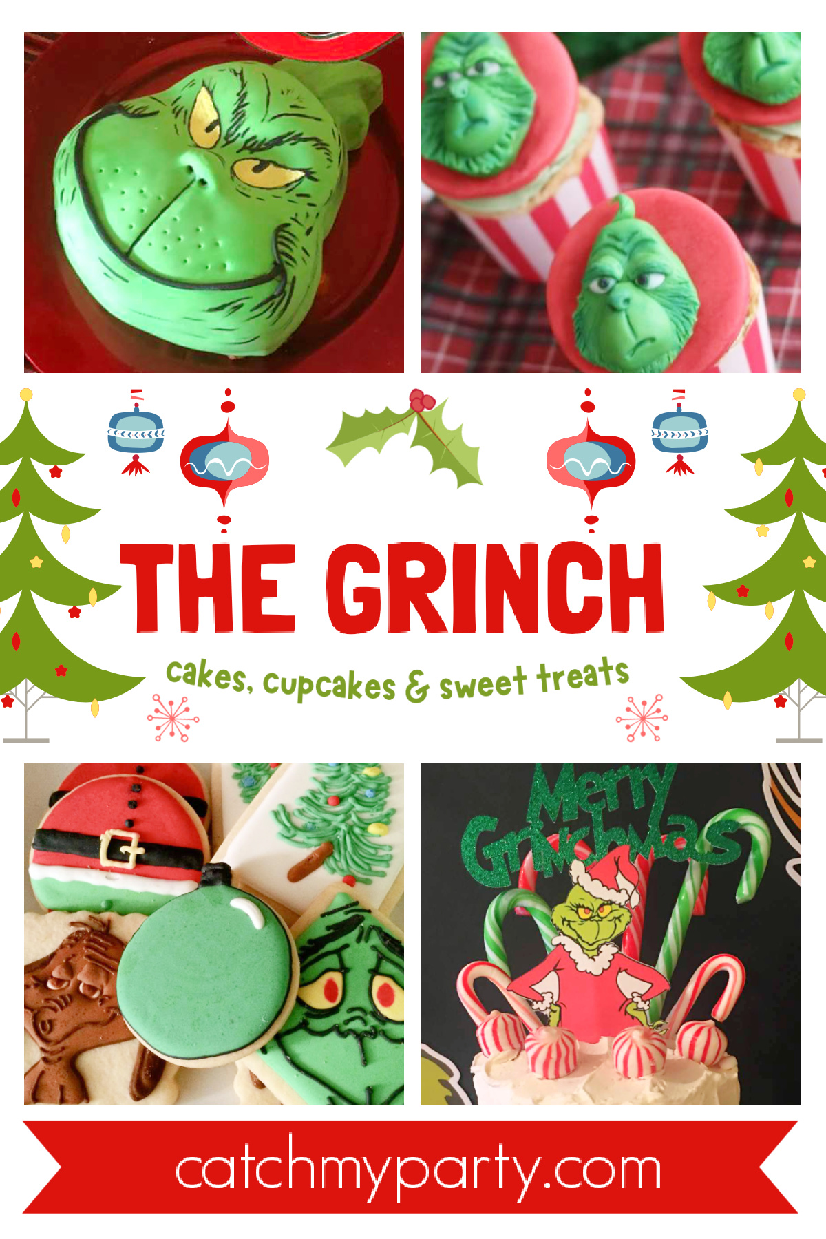 Grinch Cakes, Cupcakes & Sweet Treats Grinch Cakes, Cupcakes & Sweet Treats