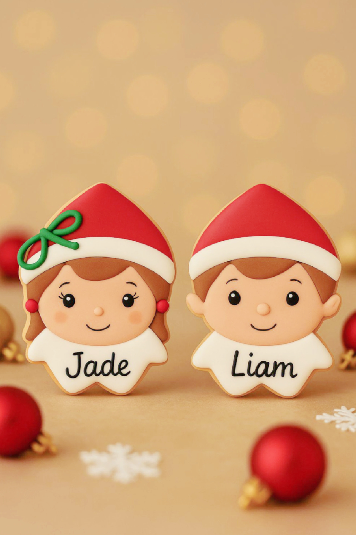 Personalised Elf on The Shelf Cookies