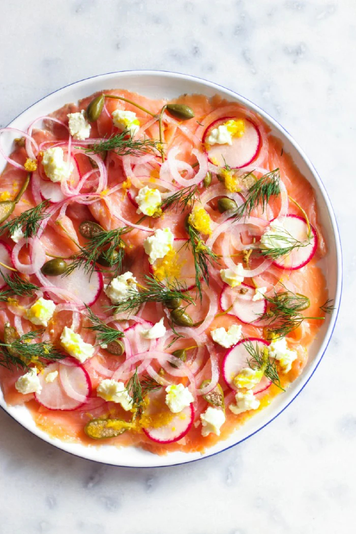 Smoked Salmon Carpaccio