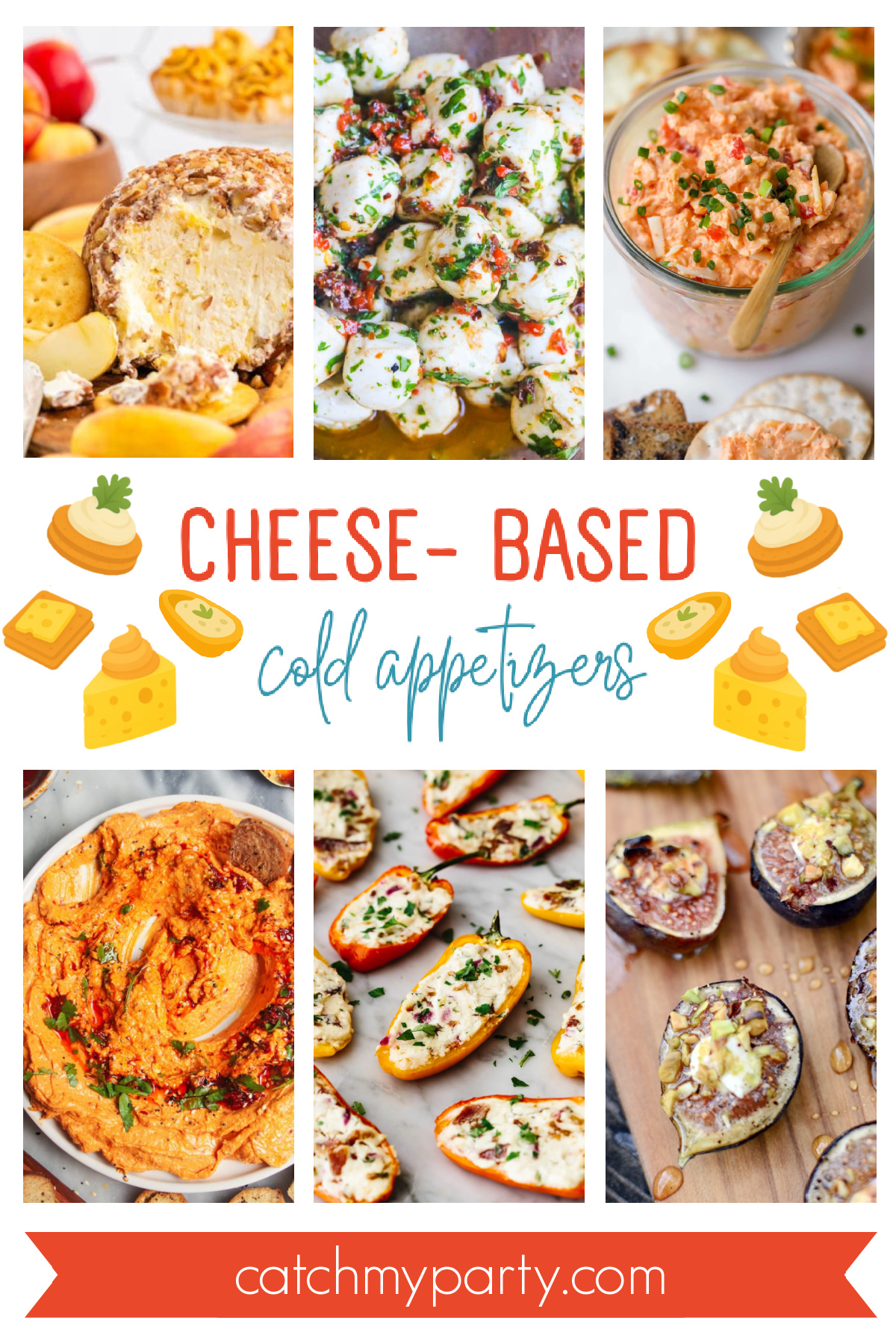 Cheese-Based Cold Appetizers Cheese-Based Cold Appetizers