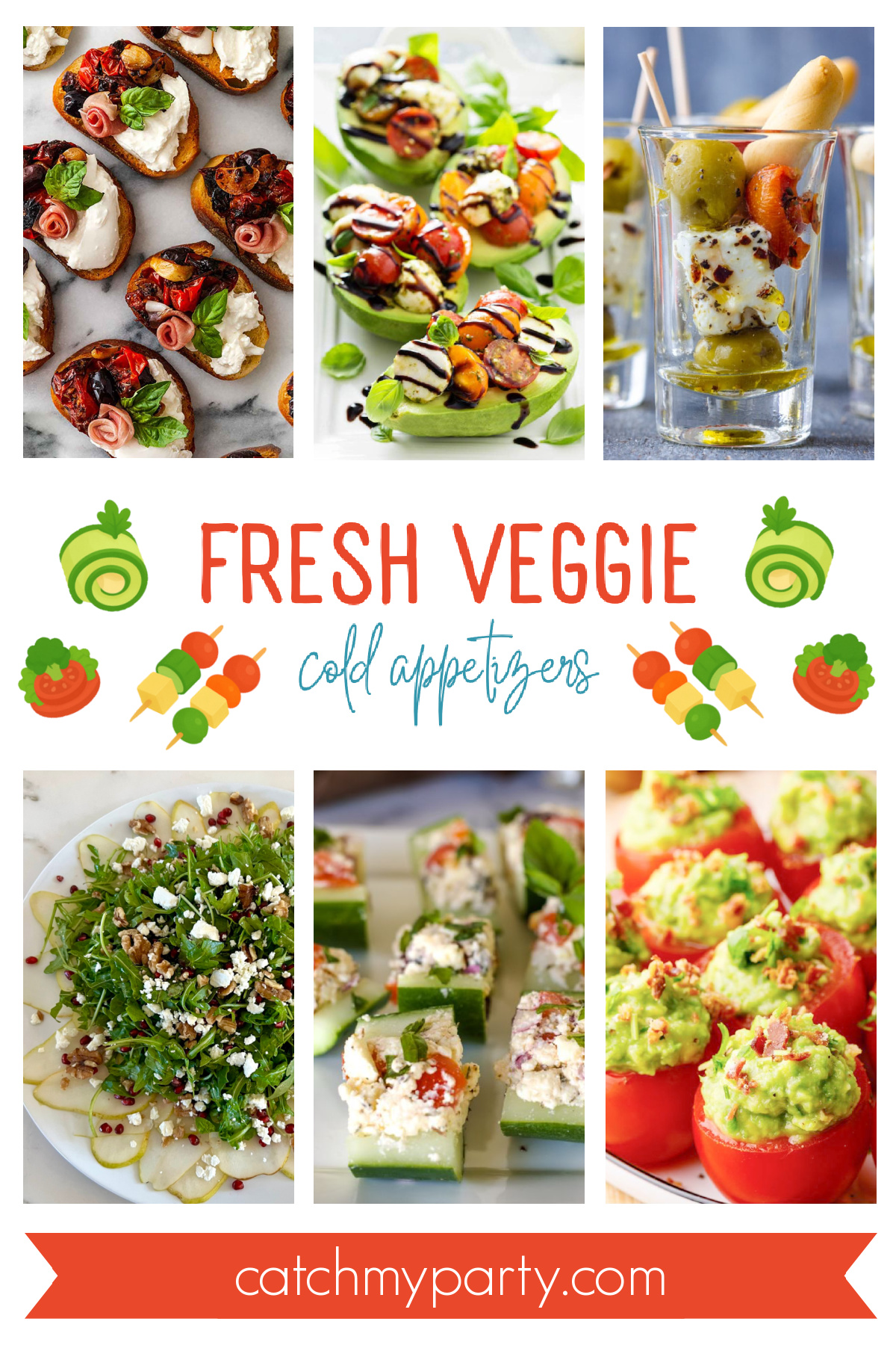 Fresh Veggie Cold Appetizers Fresh Veggie Cold Appetizers