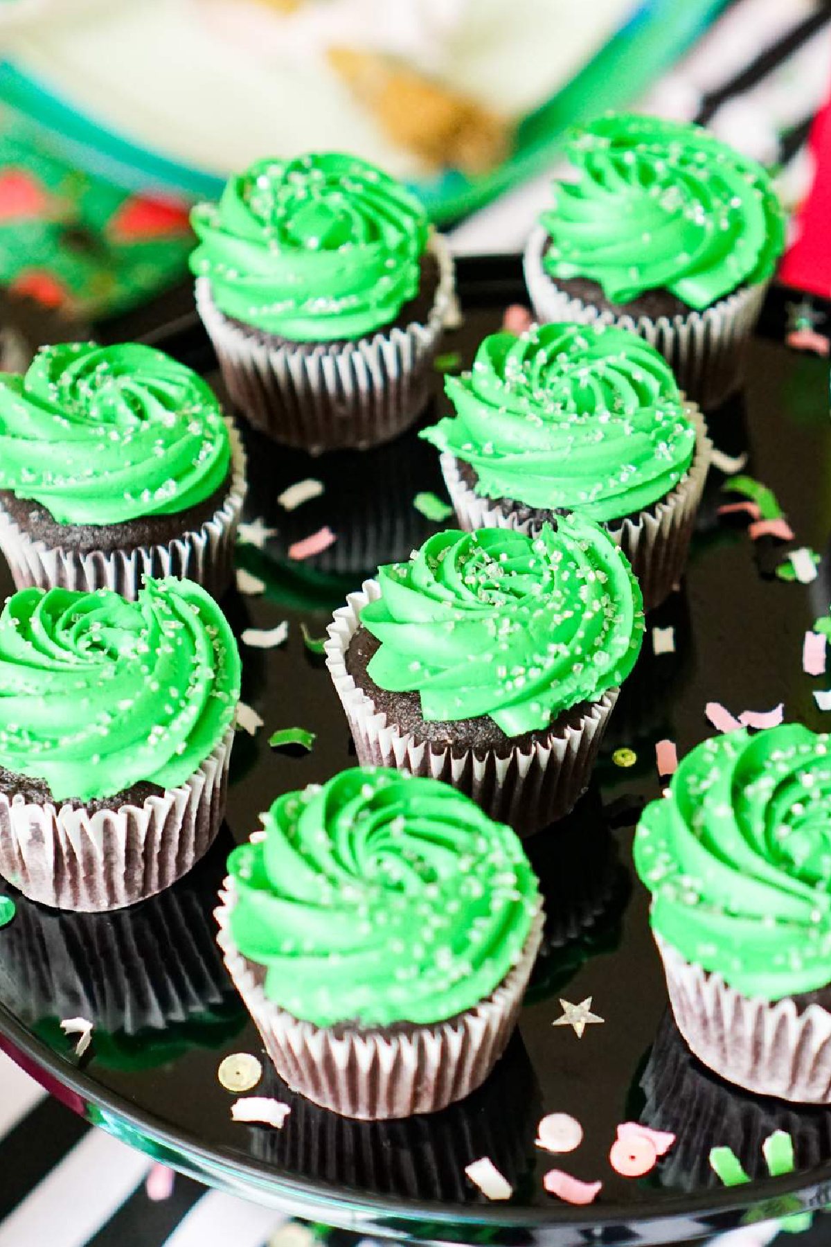 Elphaba Cupcakes