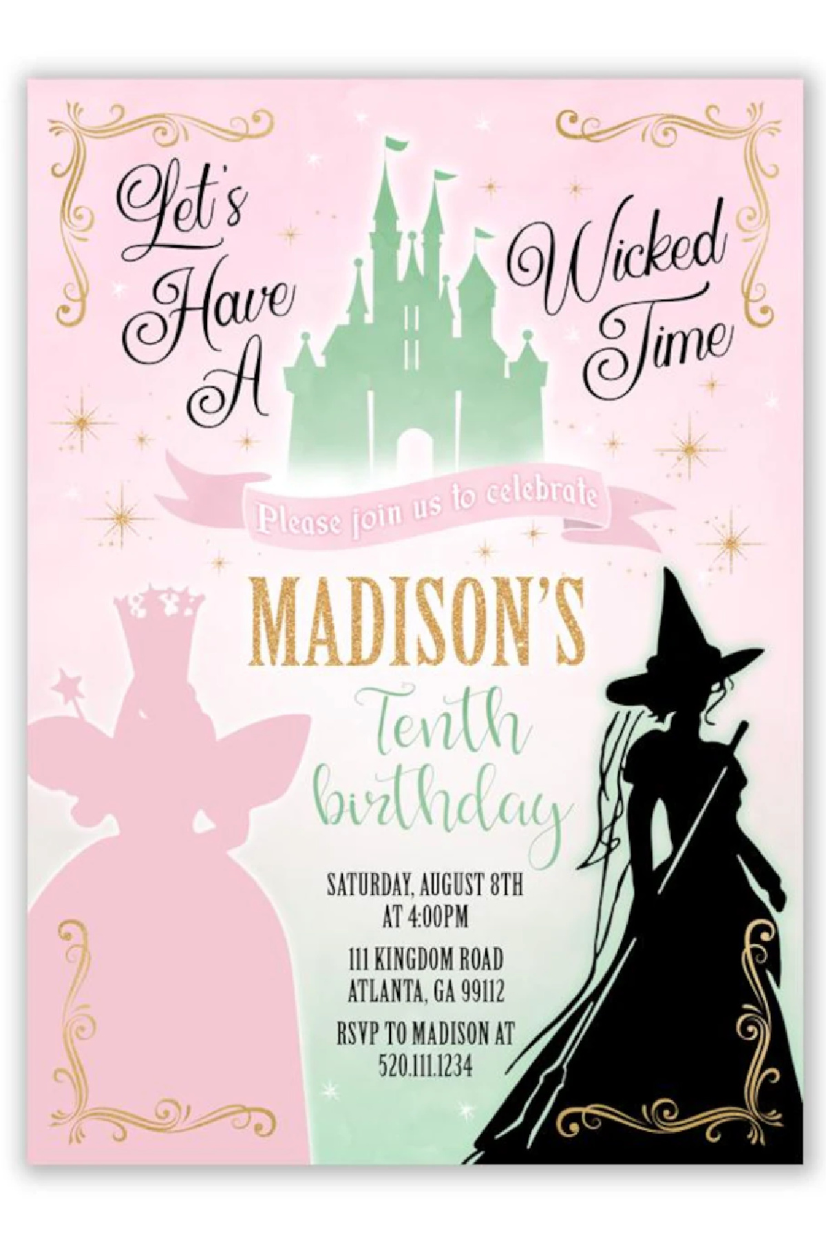 Wicked Party Invitation