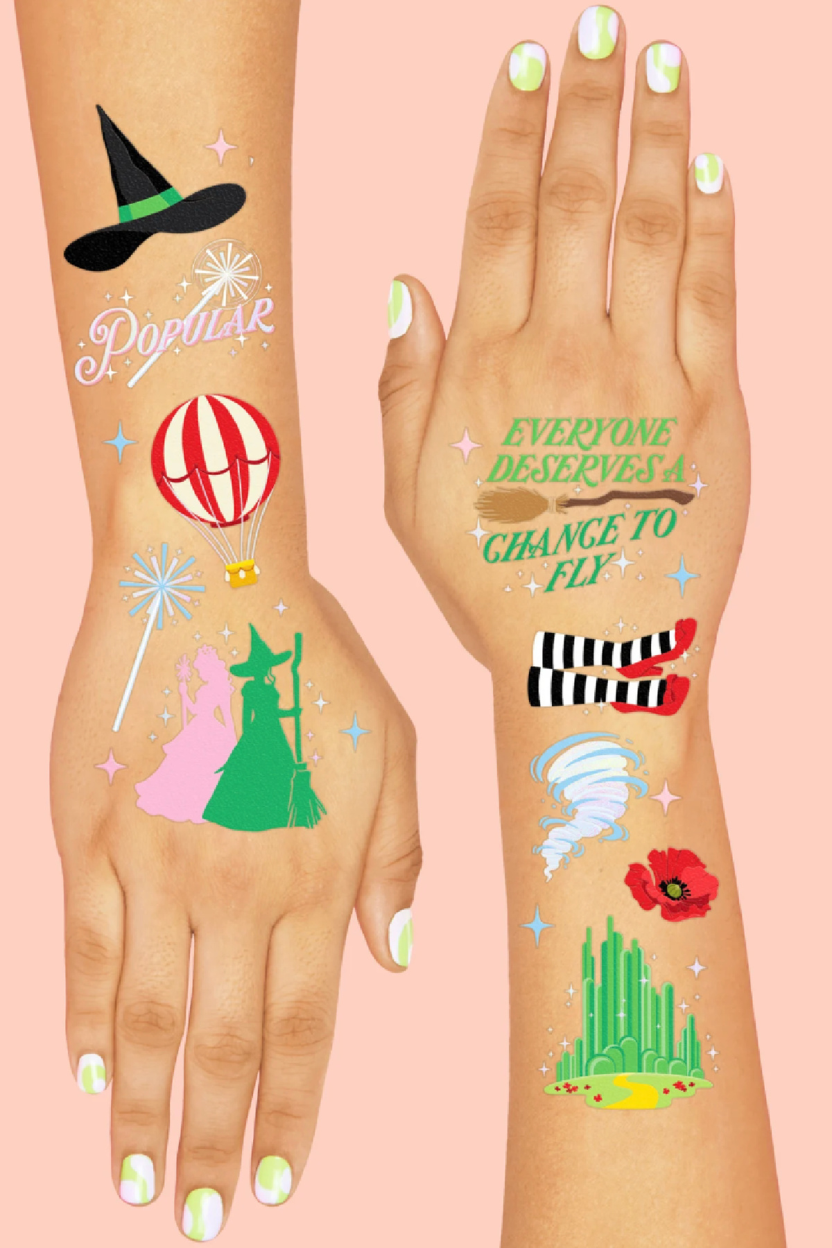 Wicked Temporary Tattoos