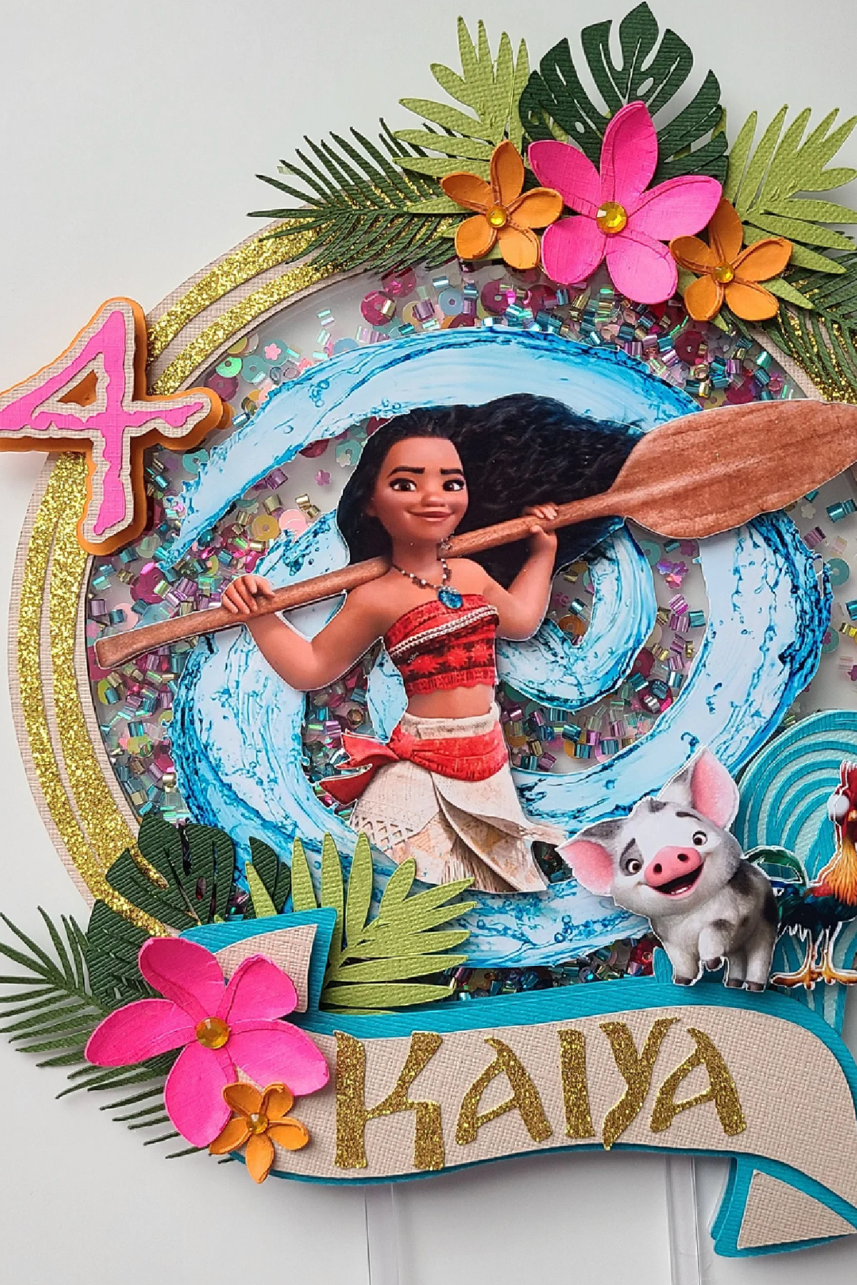 Moana Cake Topper Moana Cake Topper