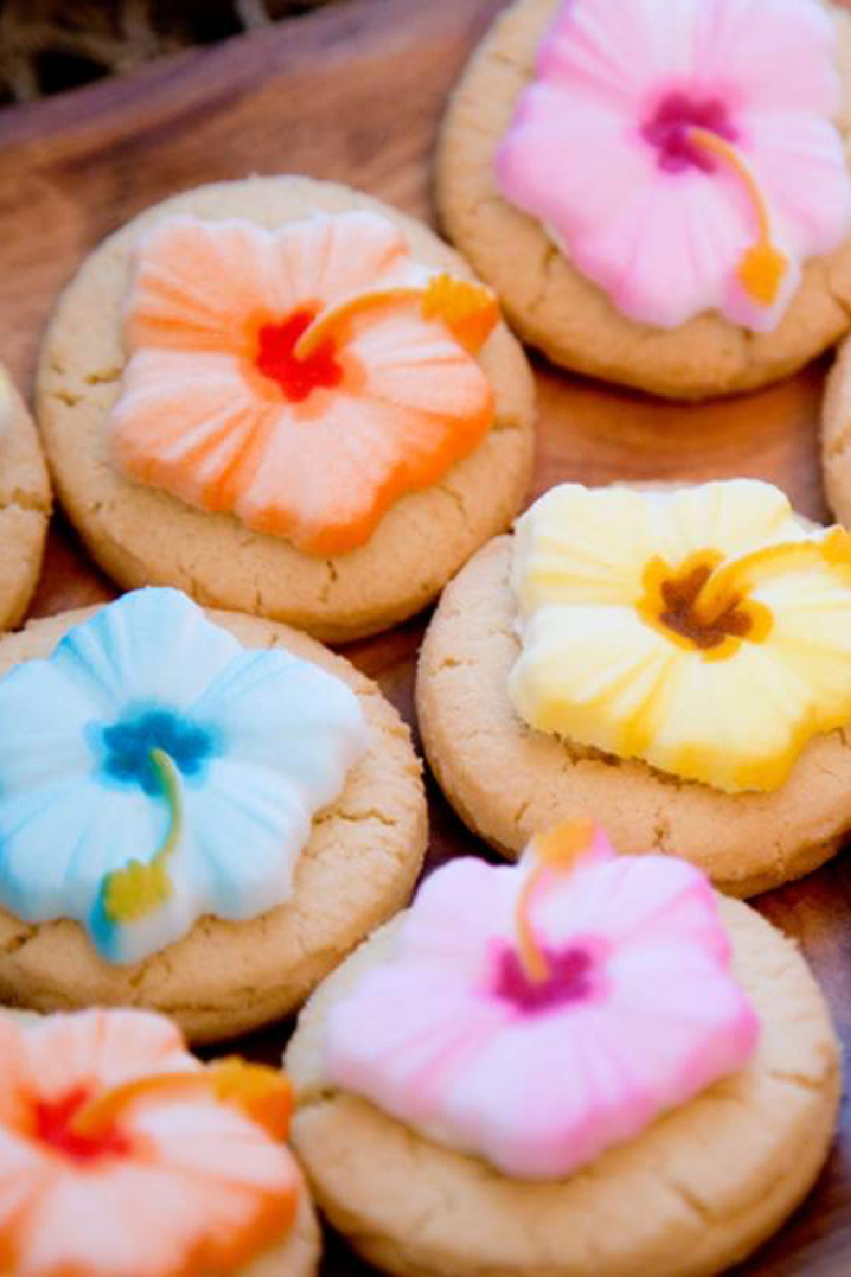 Hibiscus Flower Cookies Hibiscus Flower Cookies