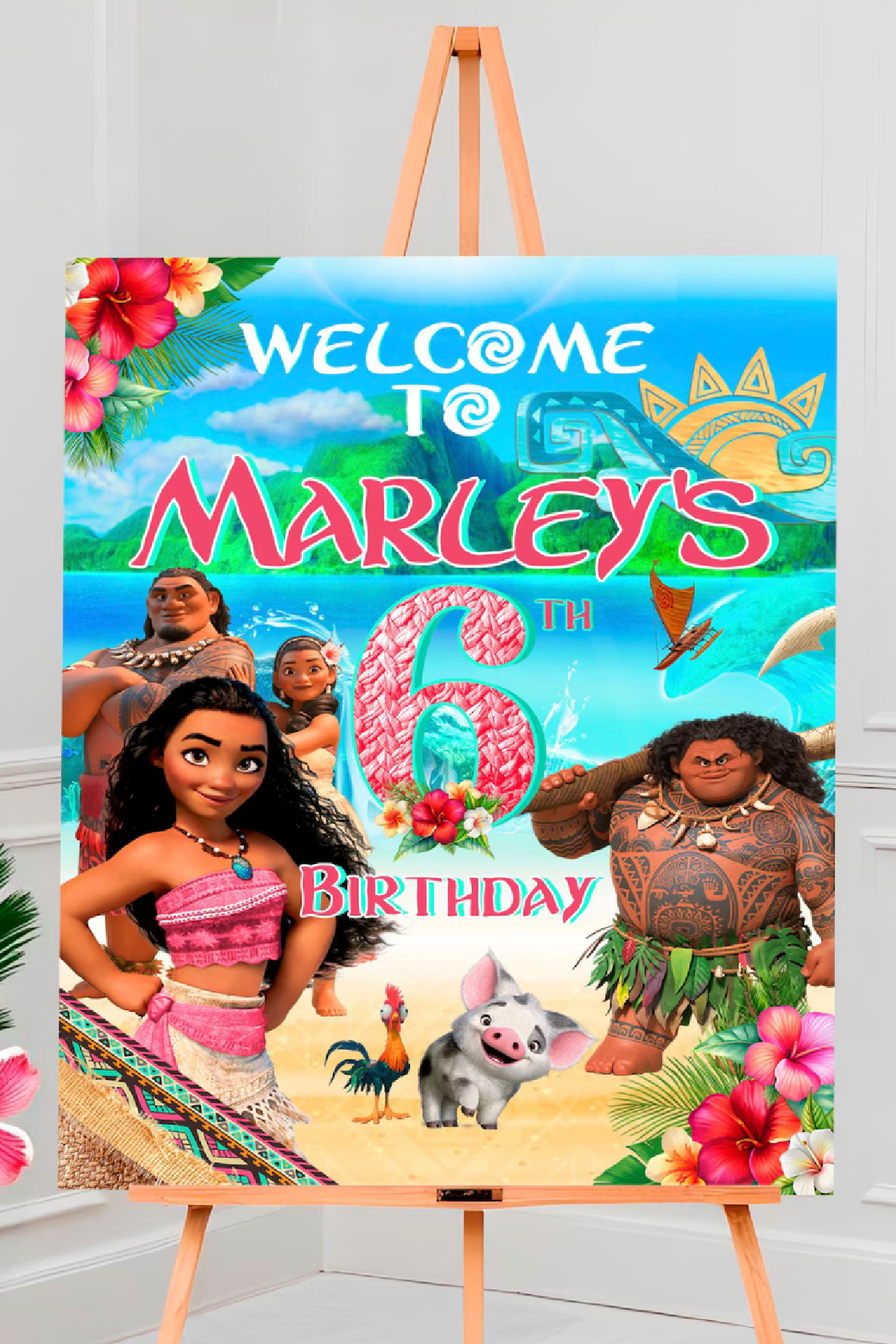 Moana Welcome Poster Moana Welcome Poster