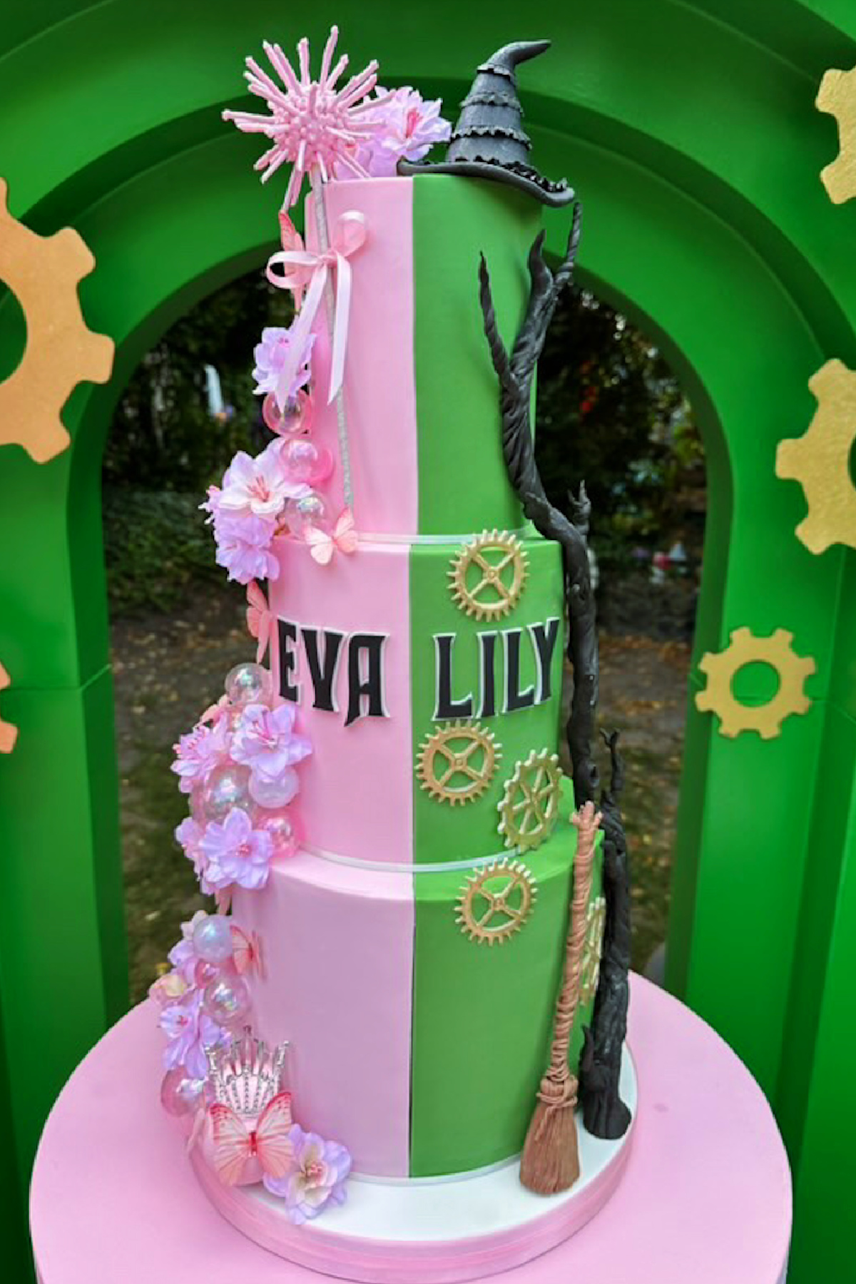 Wicked Birthday Cake