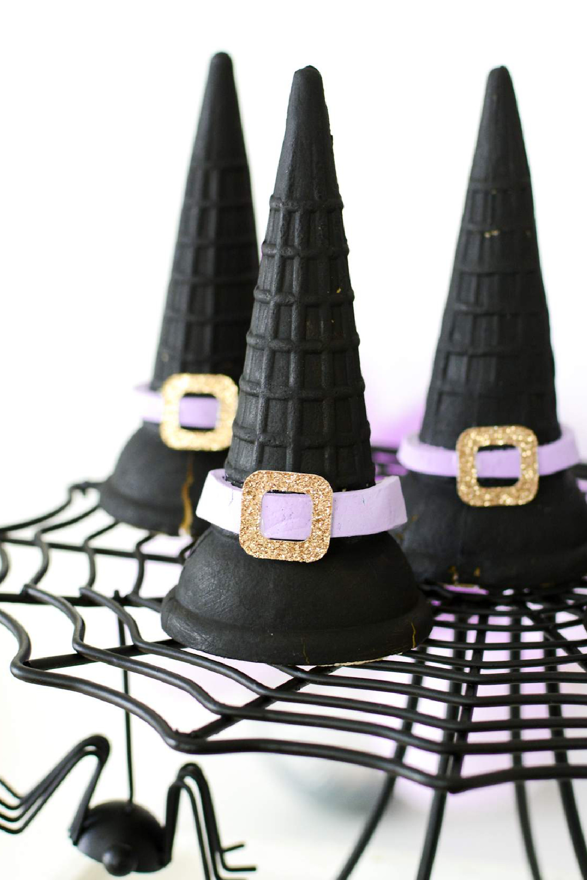 Elphaba Hat Cake Cones