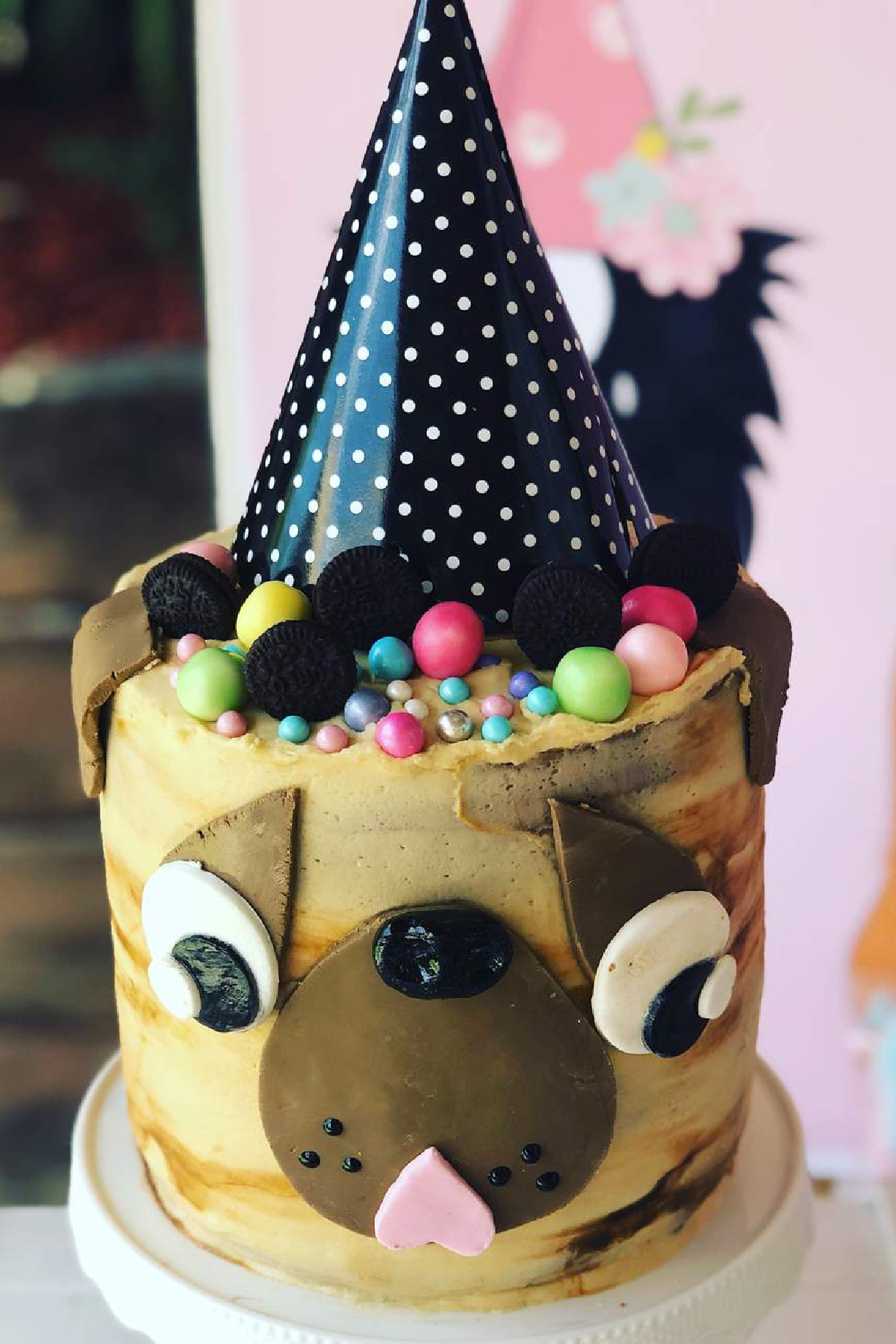 Puppy Dog 1st Birthday Cake for Girls Puppy Dog 1st Birthday Cake for Girls