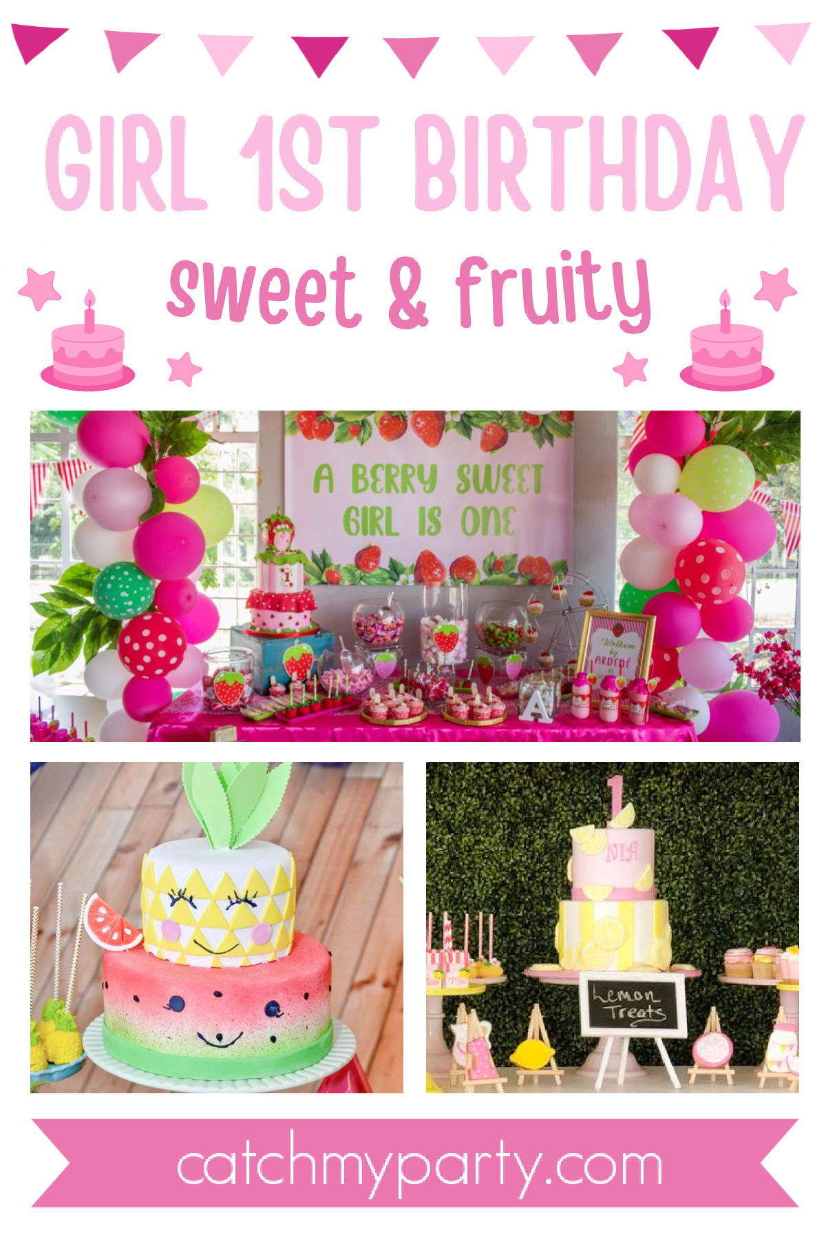Sweet & Fruity Party Themes