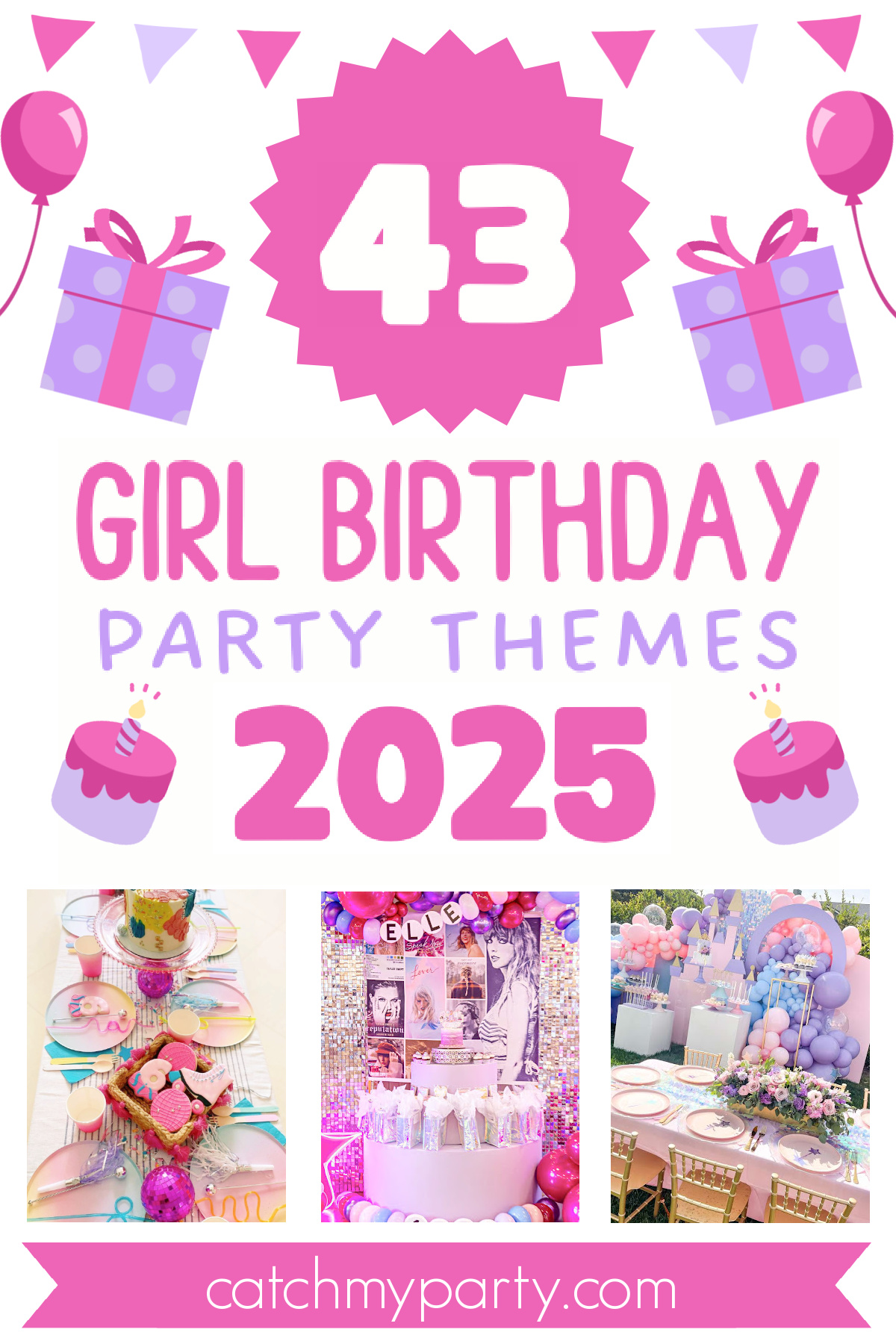 These Are the Most Popular Girl Birthday Party Themes for 2025 | CatchMyParty.com