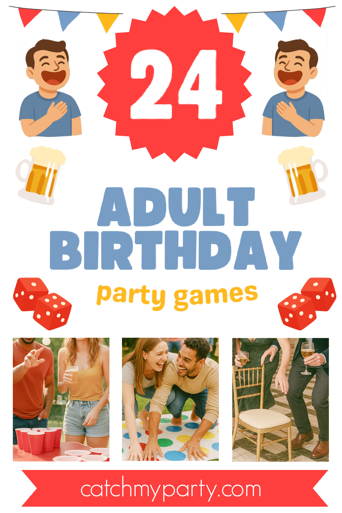 20 Fun Adult Birthday Party Games You'll All Enjoy! | CatchMyParty.com