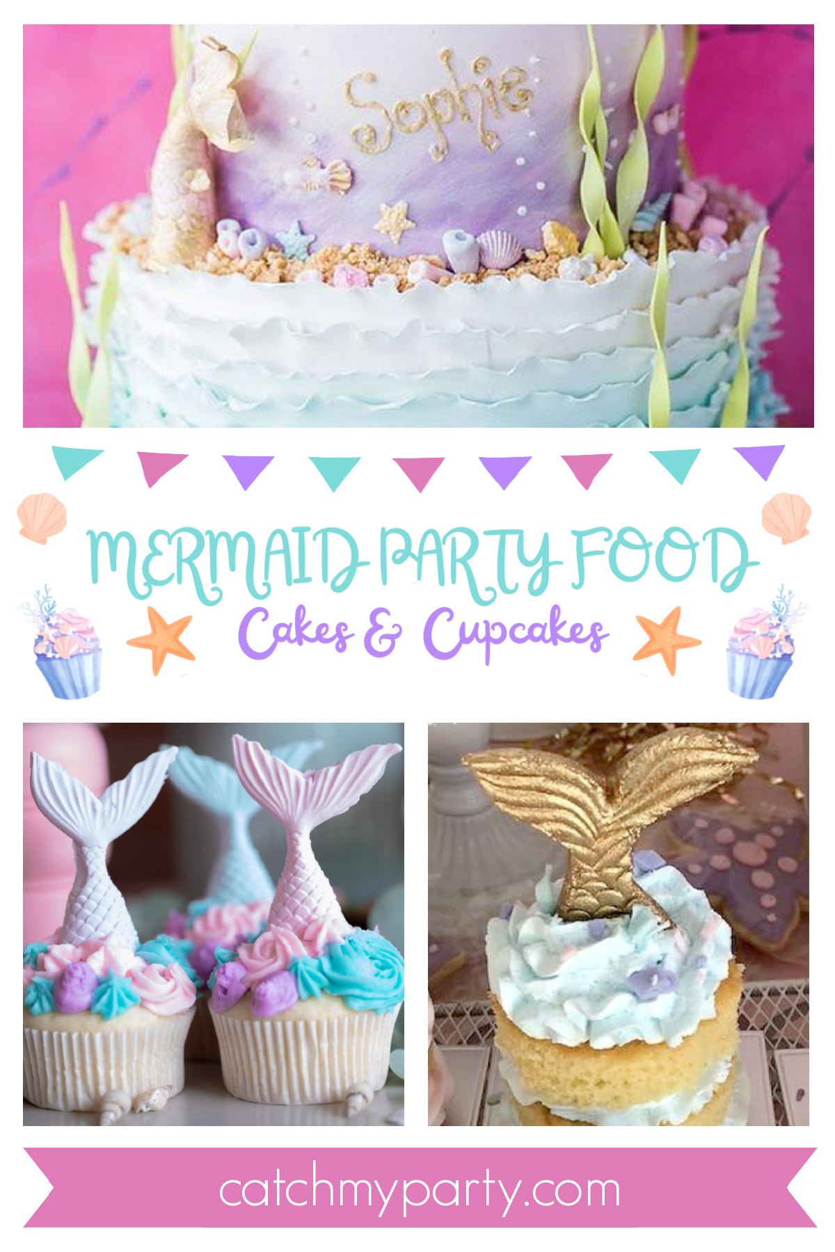 Mermaid Cakes & Cupcakes Mermaid Cakes & Cupcakes
