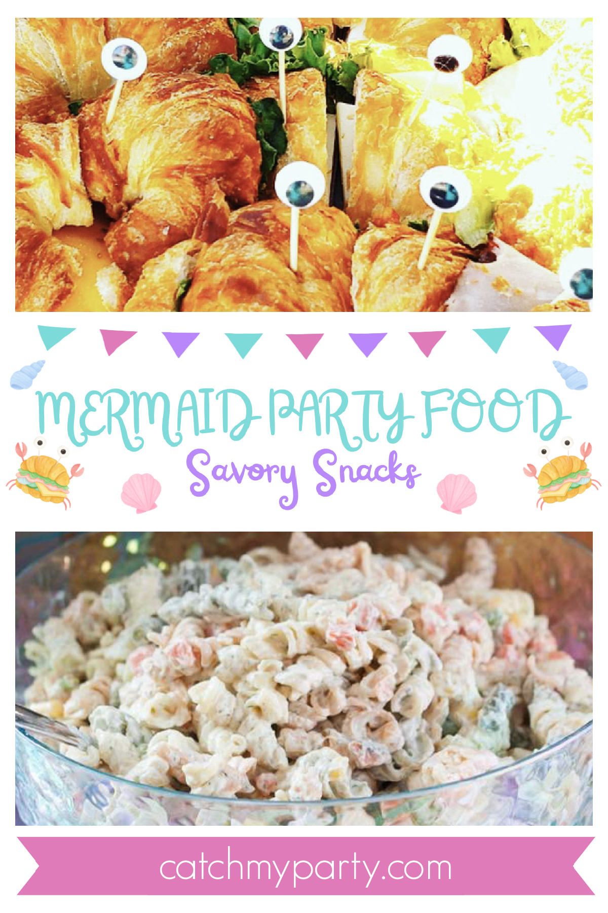 Savory Mermaid Snacks Savory Mermaid Snacks