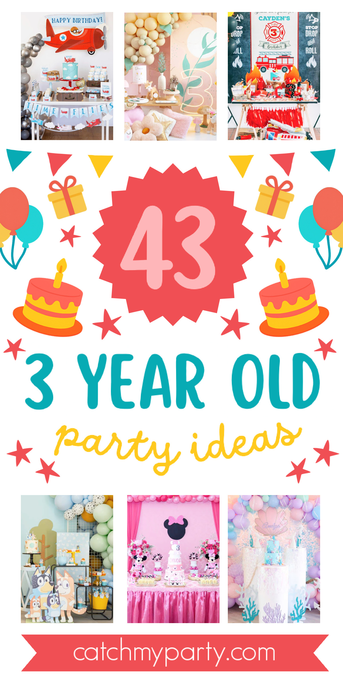 🎉 43 Fun & Easy 3 Year Old Party Ideas for Boys & Girls (2025)