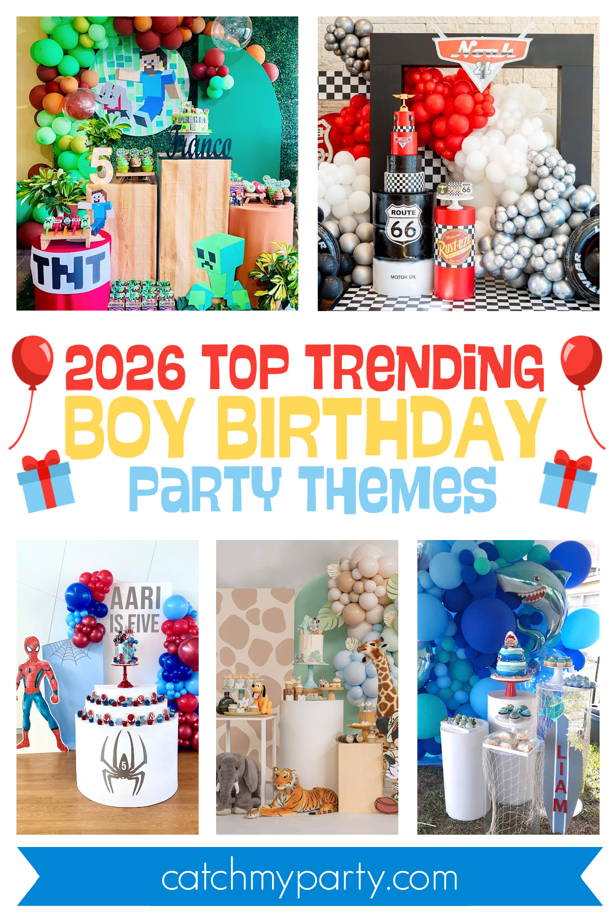 🔥 Trending Now: Top Boy Birthday Themes for 2026