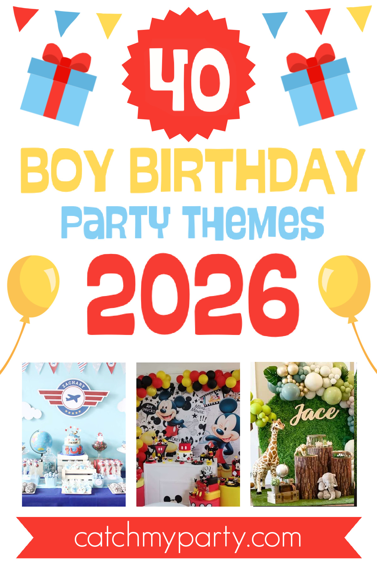 🎉 40 Best Boy Birthday Themes for 2026 (That Kids LOVE!)