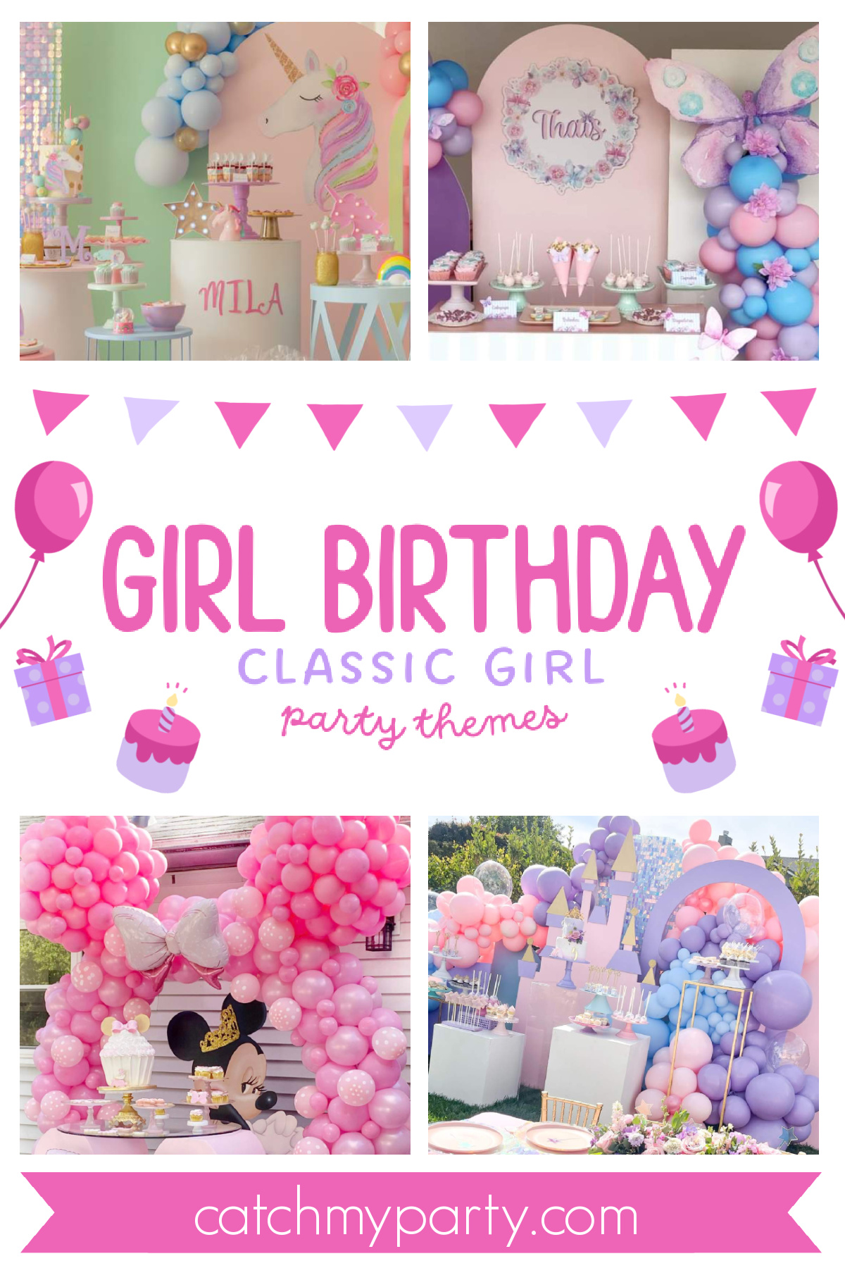 Classic Girl Birthday Party Themes