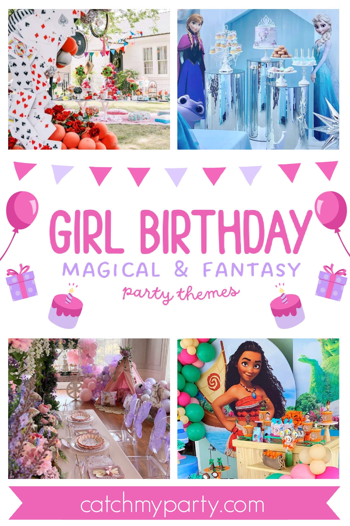 Magical & Fantasy Birthday Themes for Girls