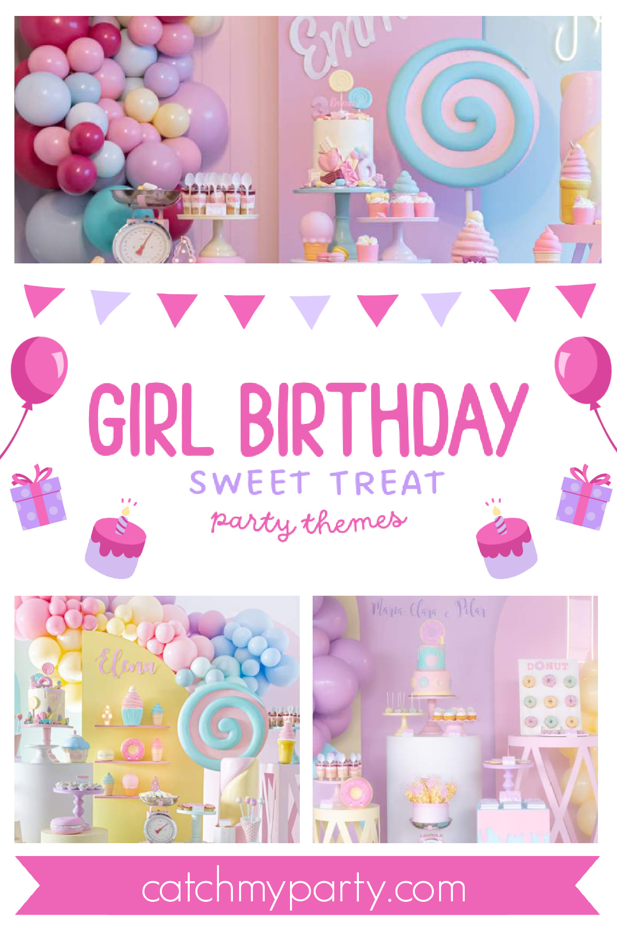 Sweet Treat Birthday Themes
