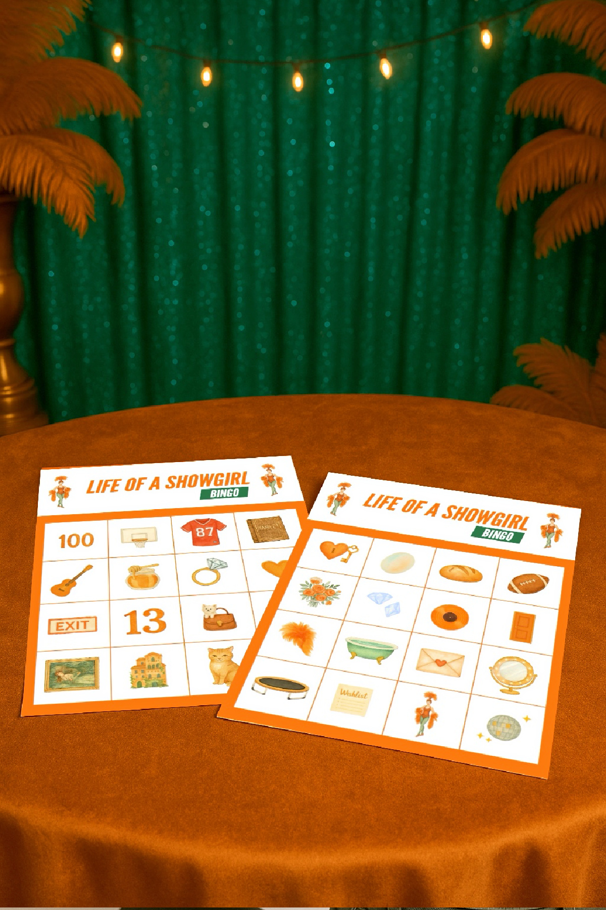 Step 4: Play Life of a Showgirl Bingo — Let the Glam Begin!