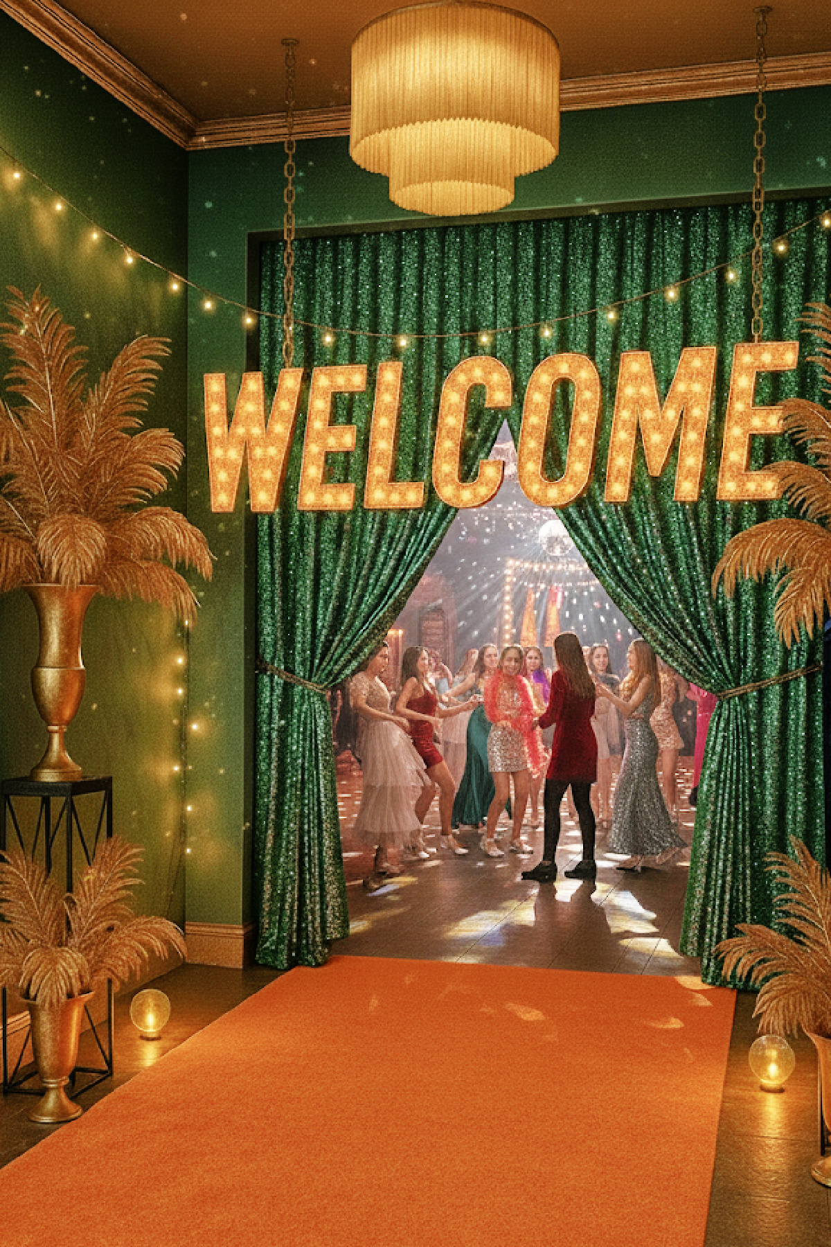 Glittering Entrance