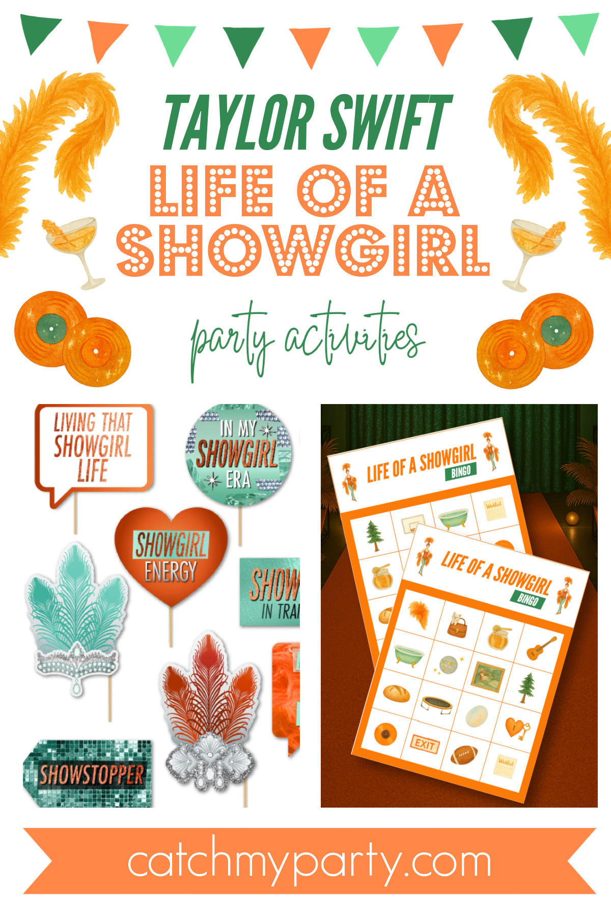 Life of a Showgirl Party Activities Life of a Showgirl Party Activities