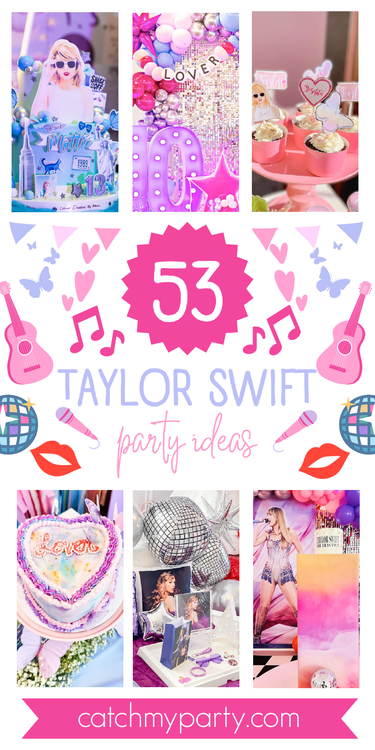 53 “Shake it Off” Incredible Taylor Swift Party Ideas!🎤