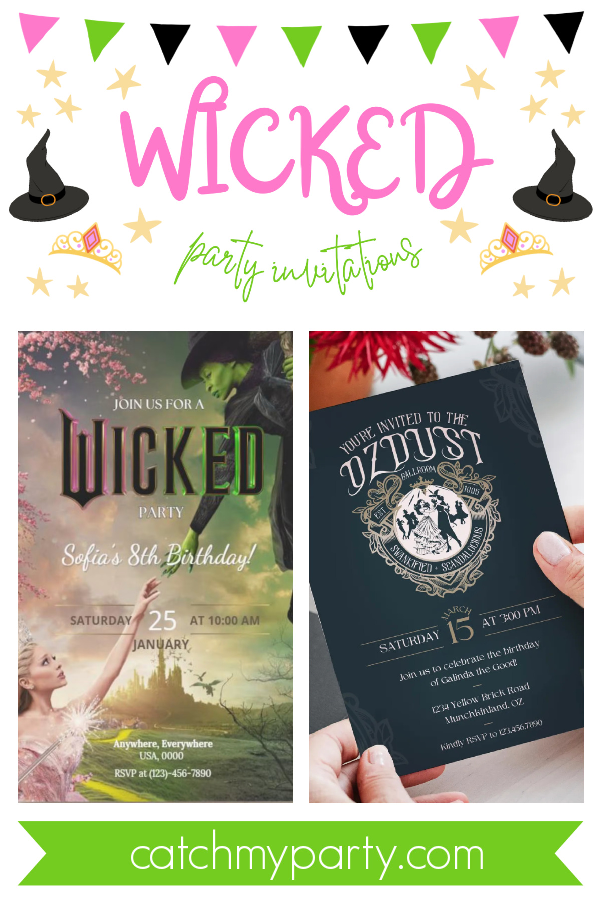 Wicked Party Invitations